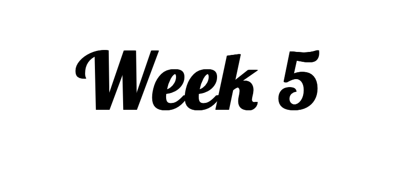 Week 5