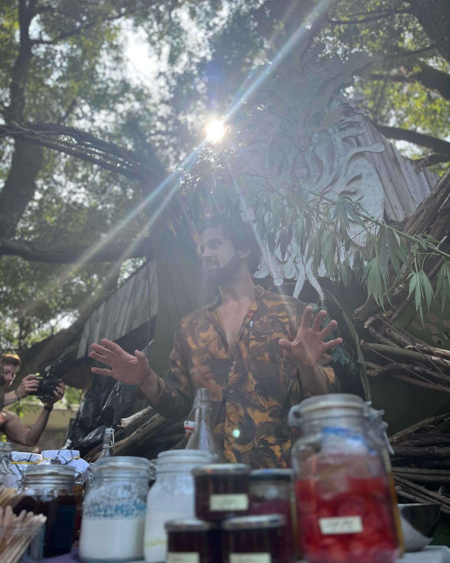 Ferment Workshop @_zengeto Festival 2023 💚

#fermenting 
#kitchenalchemy
#kombucha
#waterkefir 
#kefir
#lactofermentation