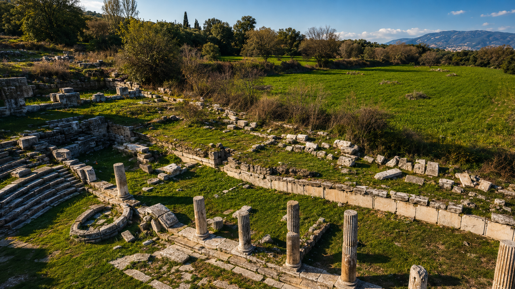 Lagina Hecate Sanctuary archaeological site near Stratonikeia