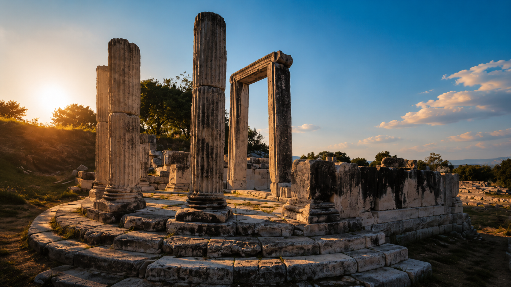 Stratonikeia ancient city archaeological ruins near Bodrum