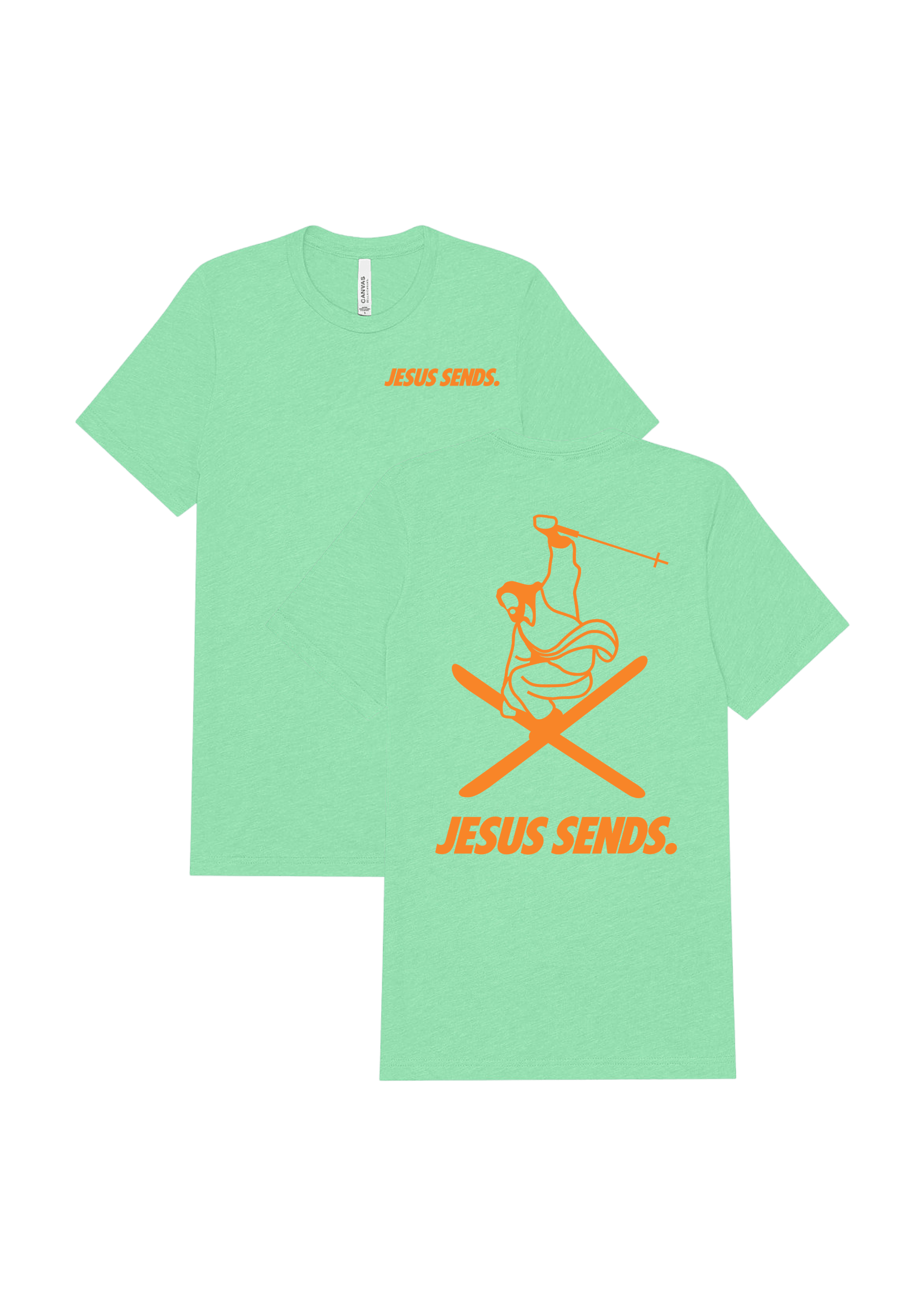 EVERYDAY FULL SEND TEE - ADULT MINT.png