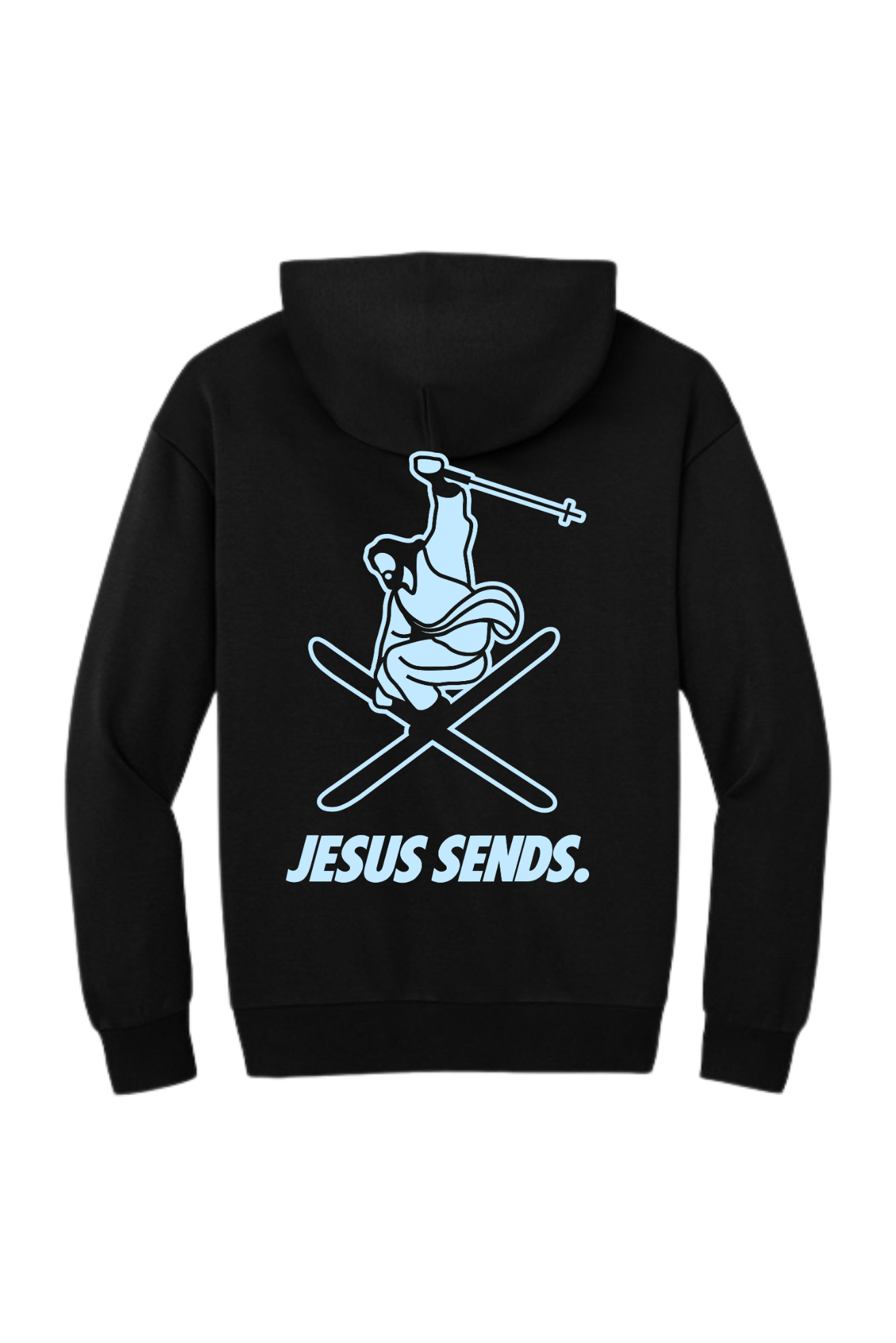 Youth Hoodie Black - Back.png