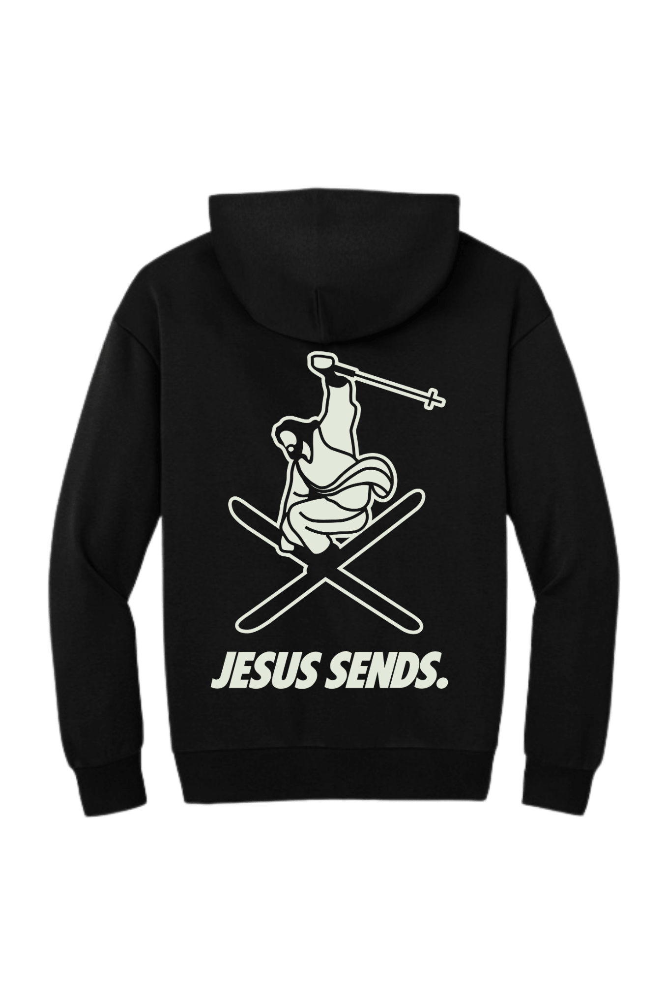 Adult Hoodie Black Back.png