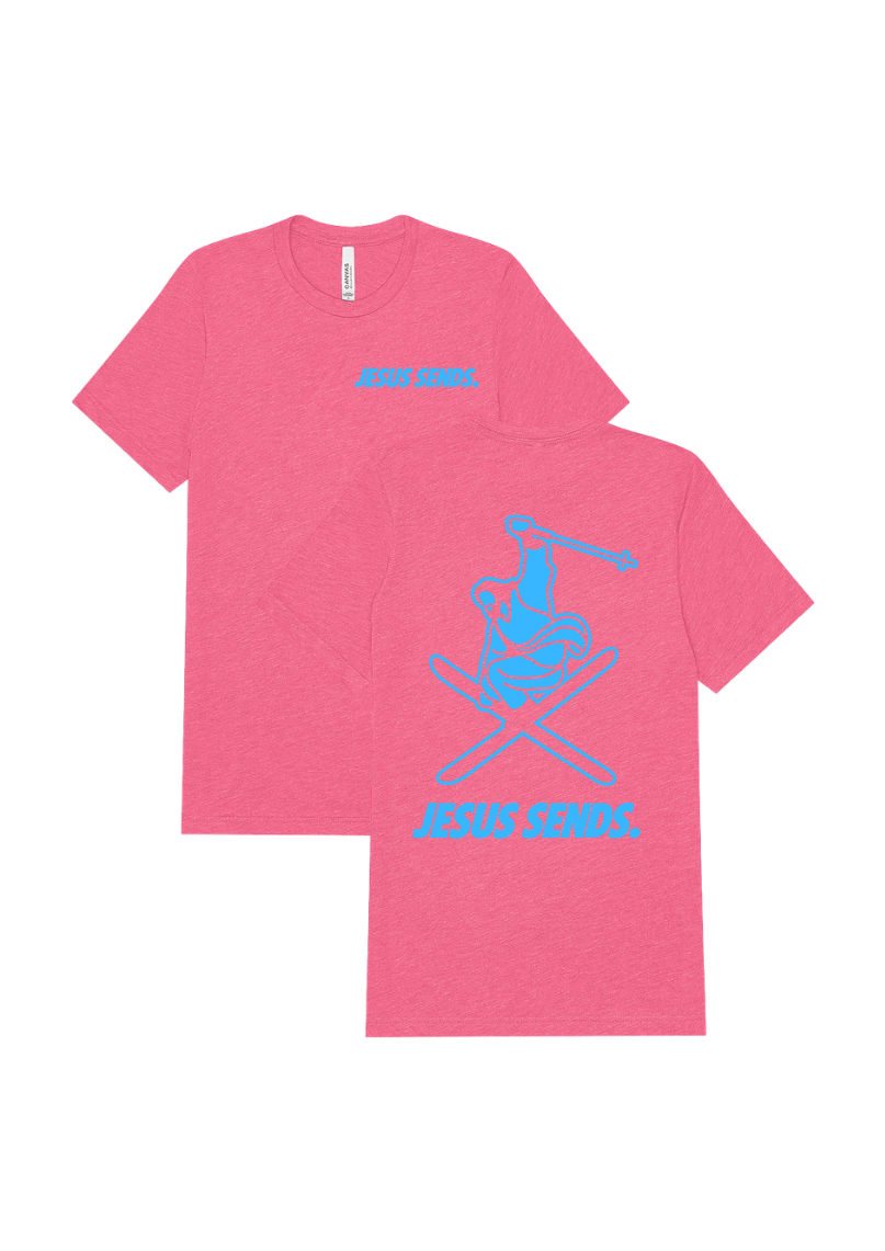 EVERYDAY FULL SEND TEE (YOUTH) - PINK