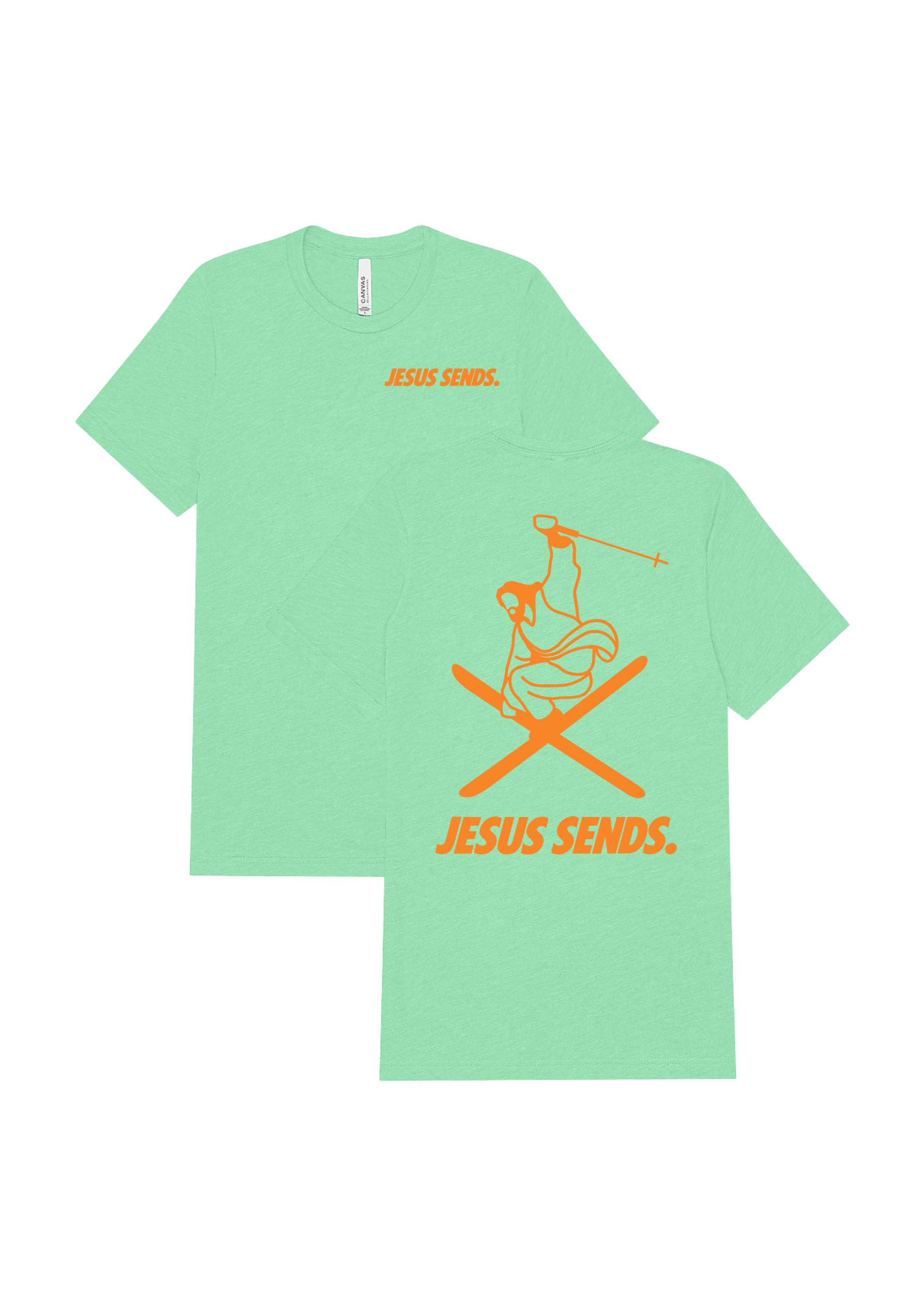 EVERYDAY FULL SEND TEE - ADULT MINT.png