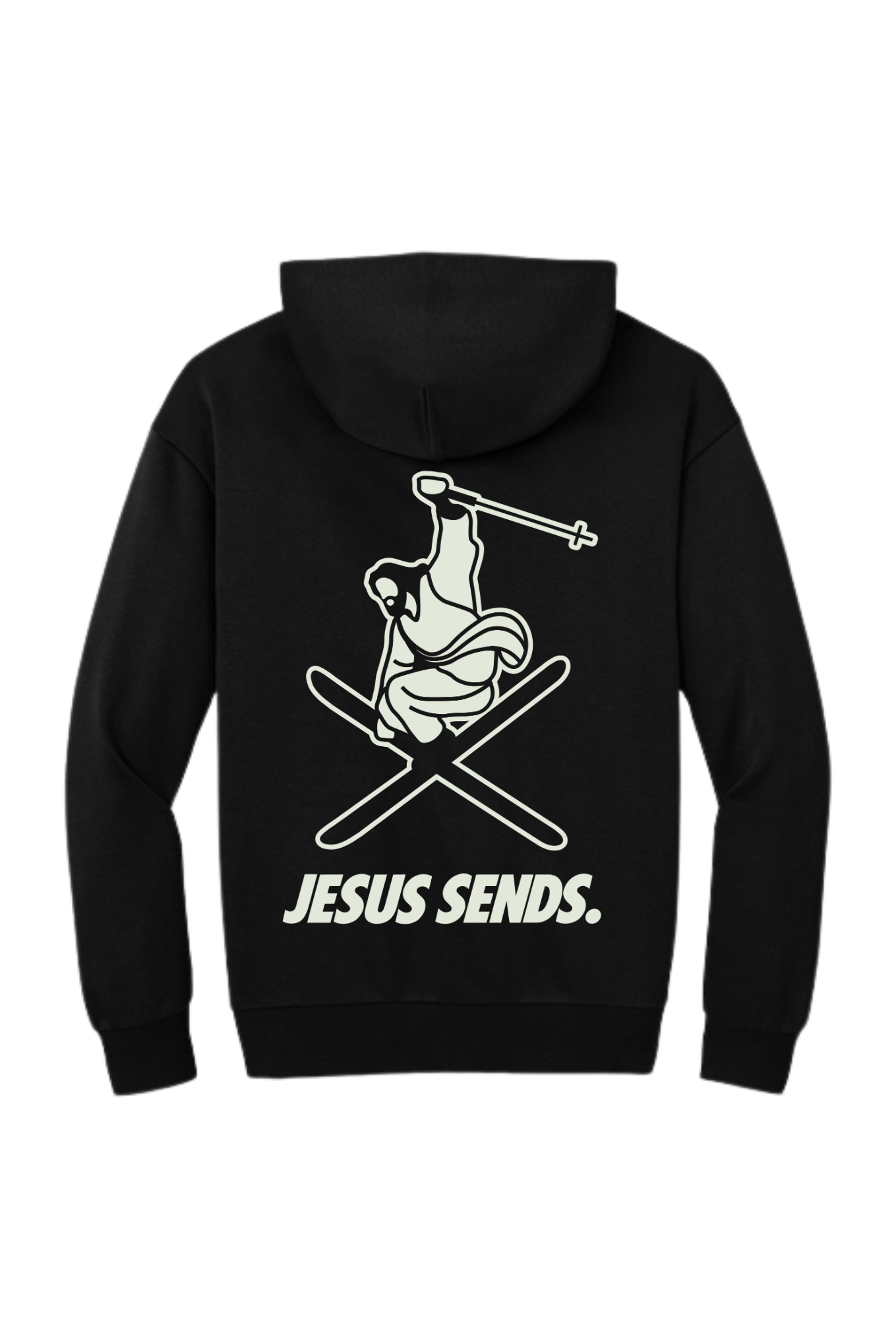 Adult Hoodie Black Back.png