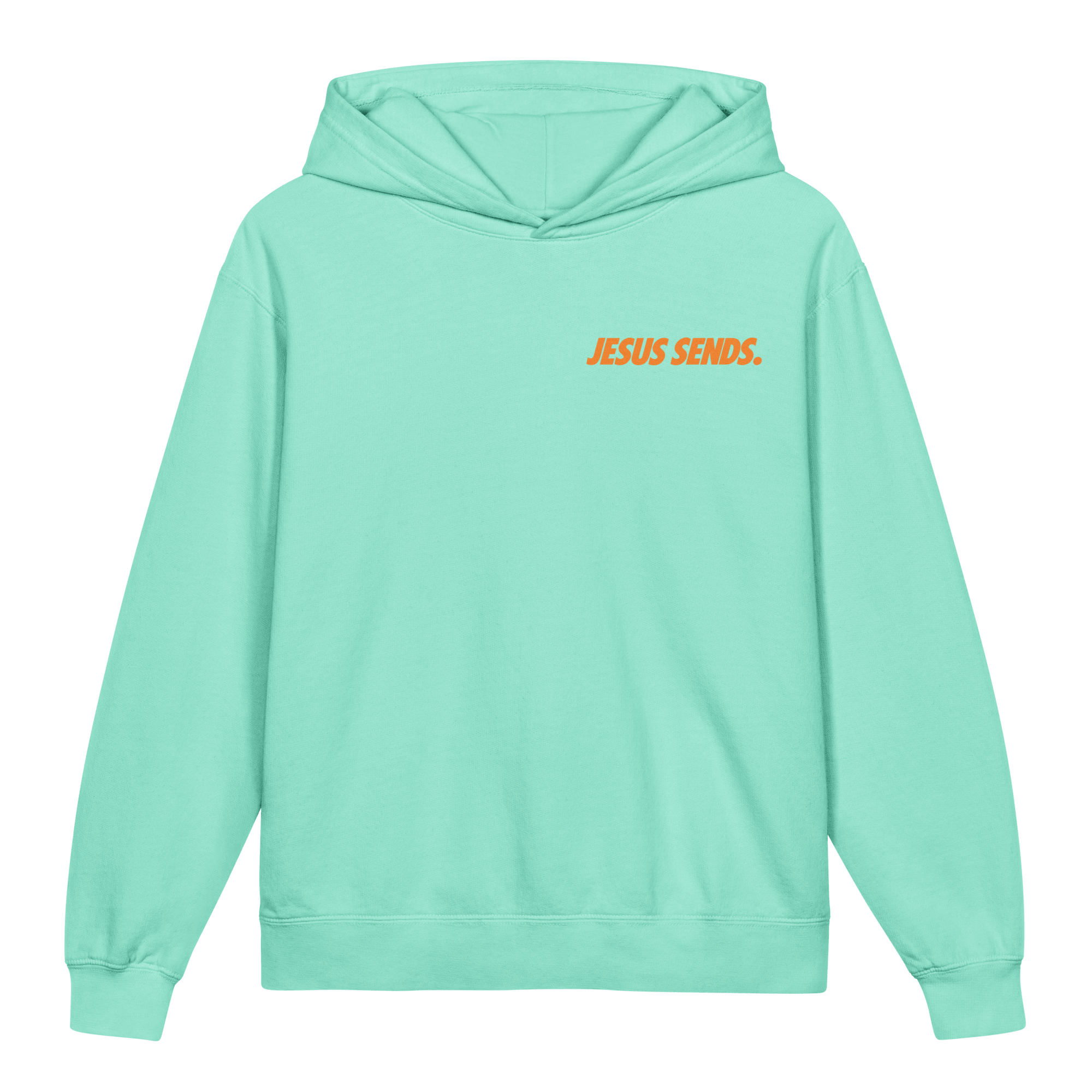Youth Mint Hoodie Front.png