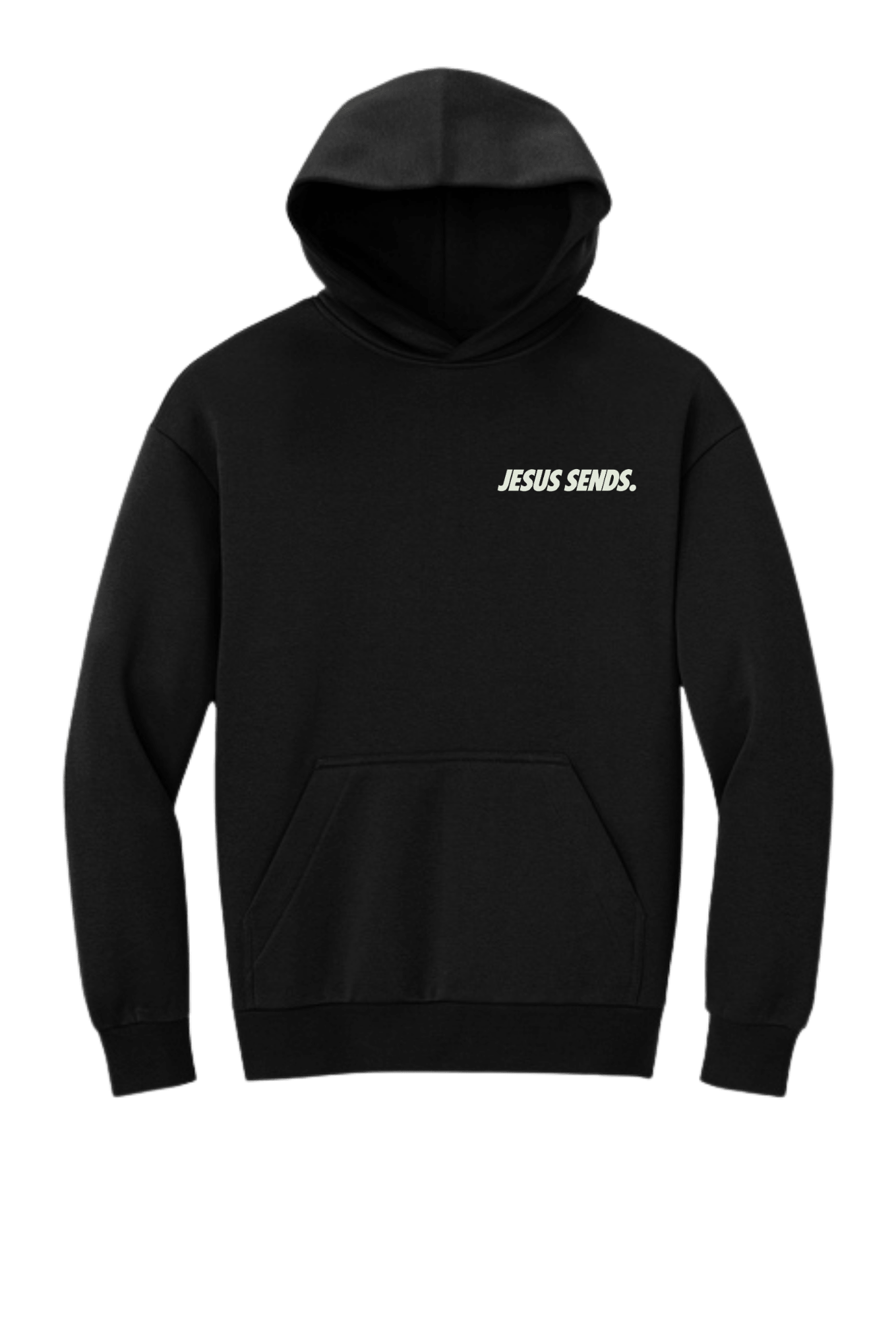 Adult Hoodie Black Front.png