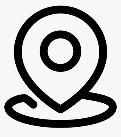 Icon of a location pin on a map.