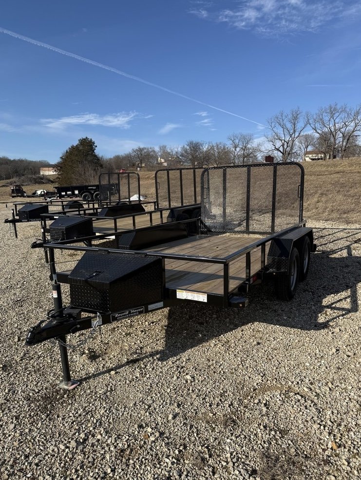 2026 Round House Industries 77x12 Tandem Axle Utility