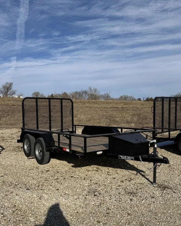 2026 Round House Industries 77x12 Tandem Axle Utility side.jpeg