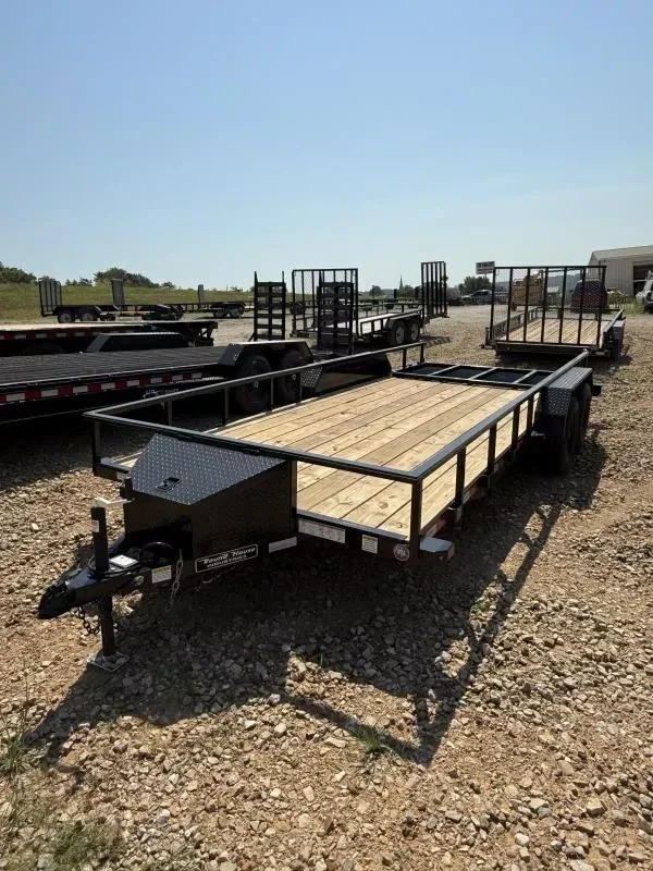 2025 Round House Industries 83x18 Tandem Axle Utility