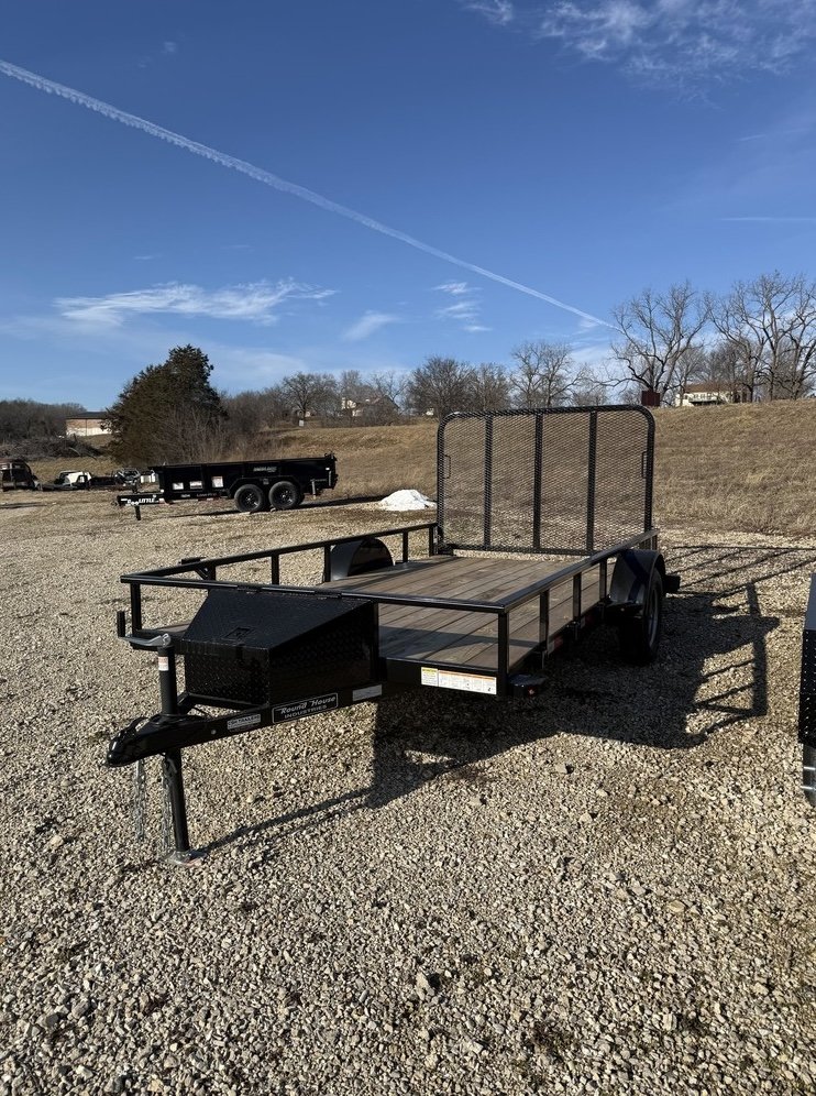 2026 Round House Industries 77x12 Single Axle Utility