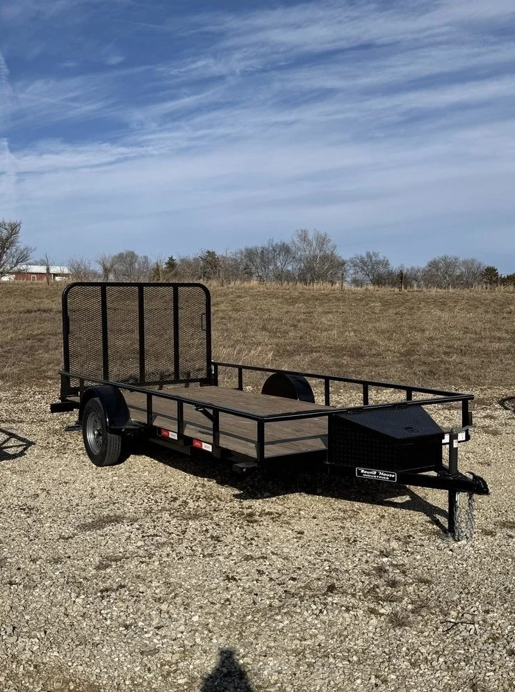 2026 Round House Industries 77x14 Single Axle Utility side.jpeg