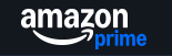 Amazon Prime logo with white text and blue underline