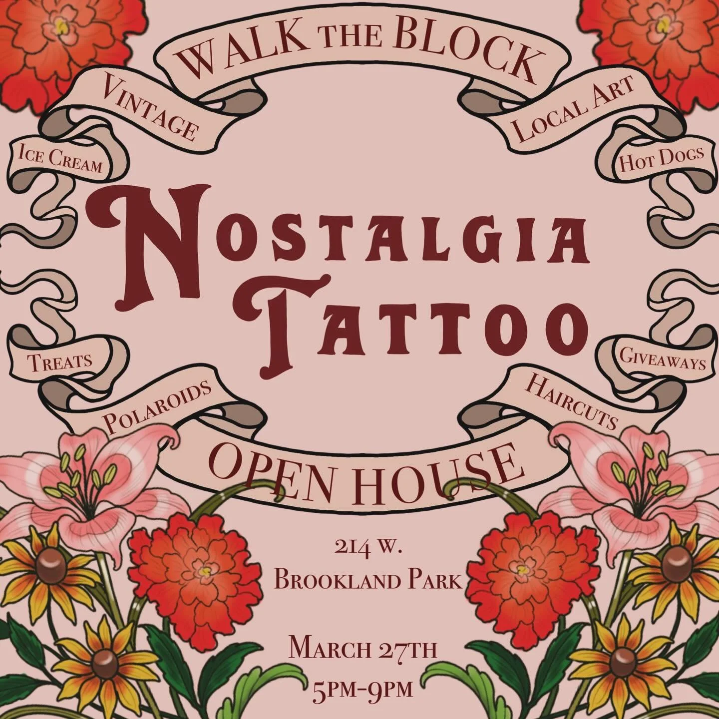 Join us at our Open House Market! In collaboration with the @brooklandparkbiz  #walktheblock we are kicking off Springtime in @rvanorthside and celebrating our new space at 214 W. Brookland Park. 

Our parking lot will host an assortment of vendors r