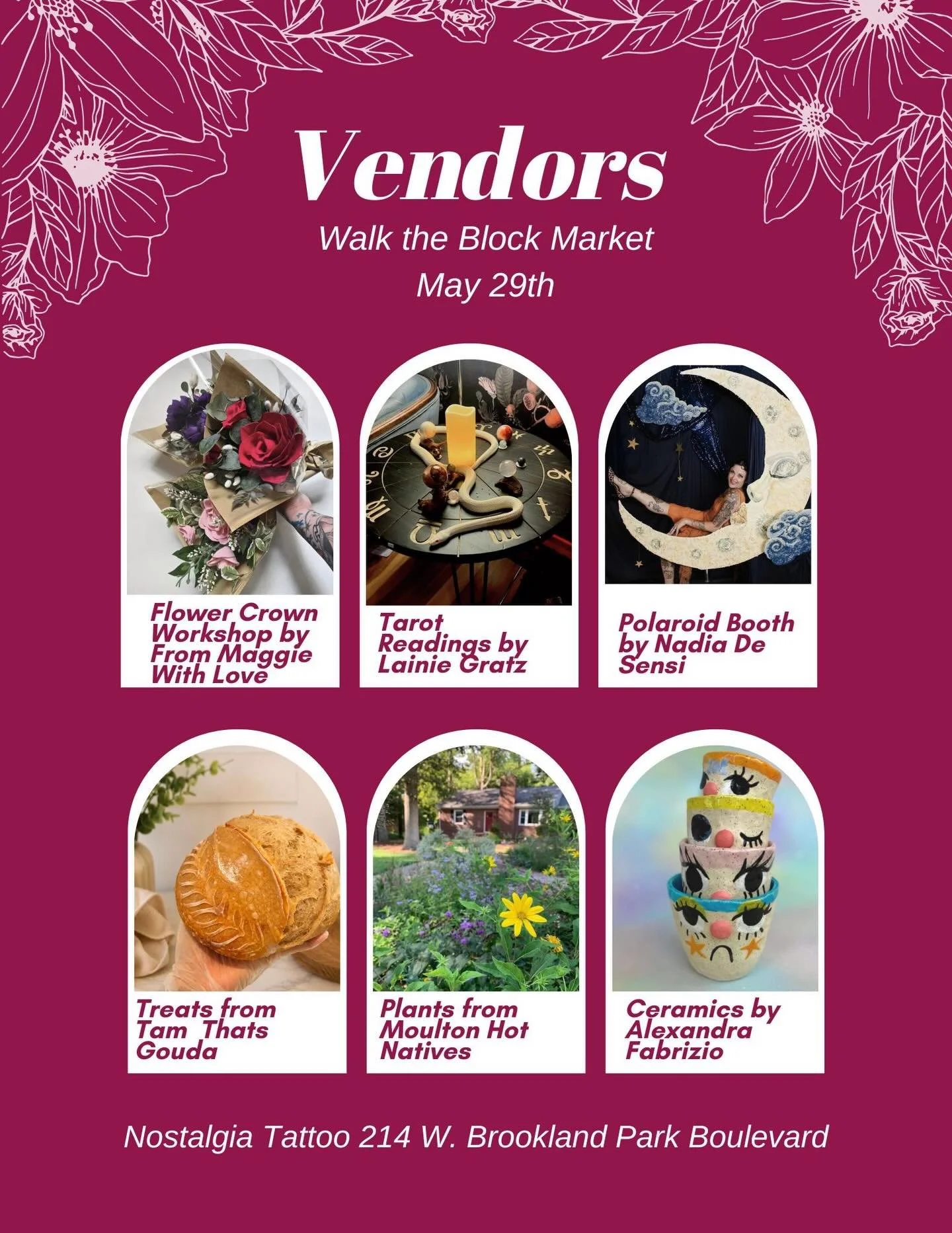 We&rsquo;re really excited for @brooklandparkbiz Walk the Block on Friday! This month we are celebrating the transition from Spring to Summer and all the beautiful things that come with it! In this case; Art, vintage, plants, crafts, snacks and more!