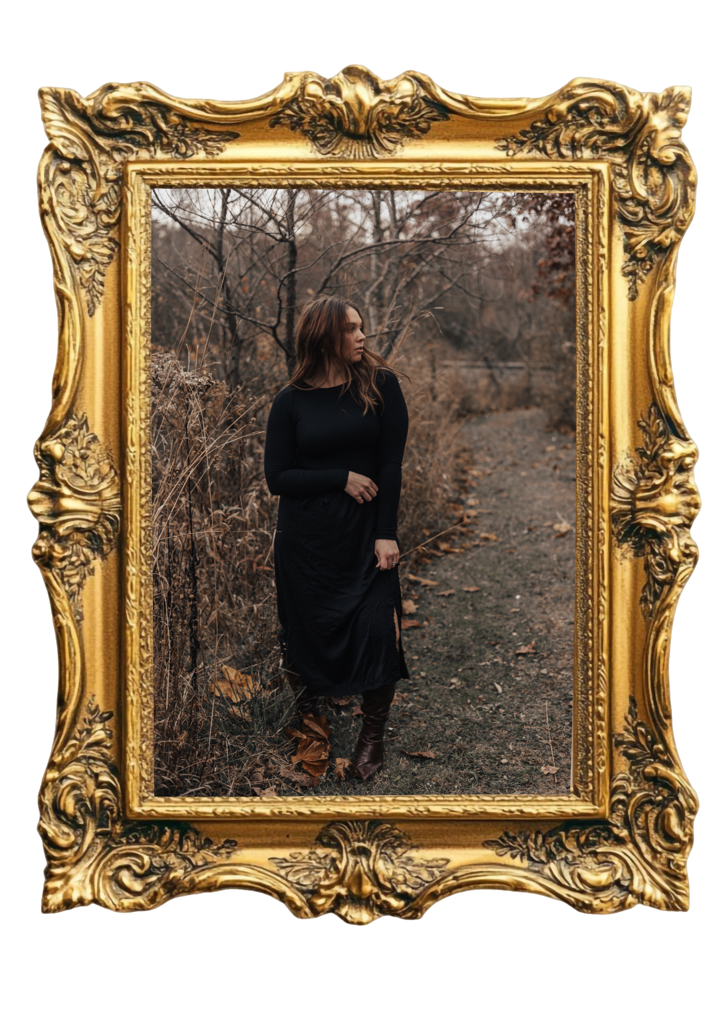 Norwalk ohio lifestyle photographer headshot at mill hollow in vermillion ohio.