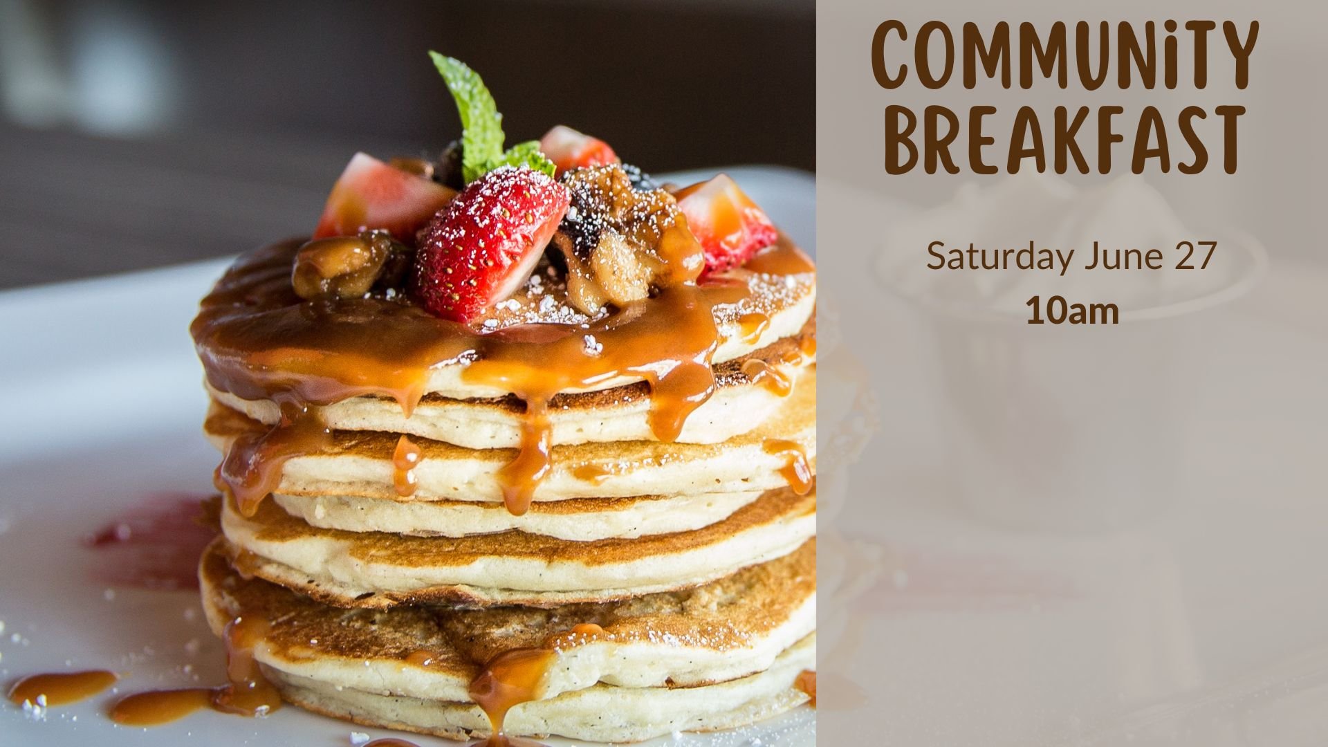 Community Breakfast
