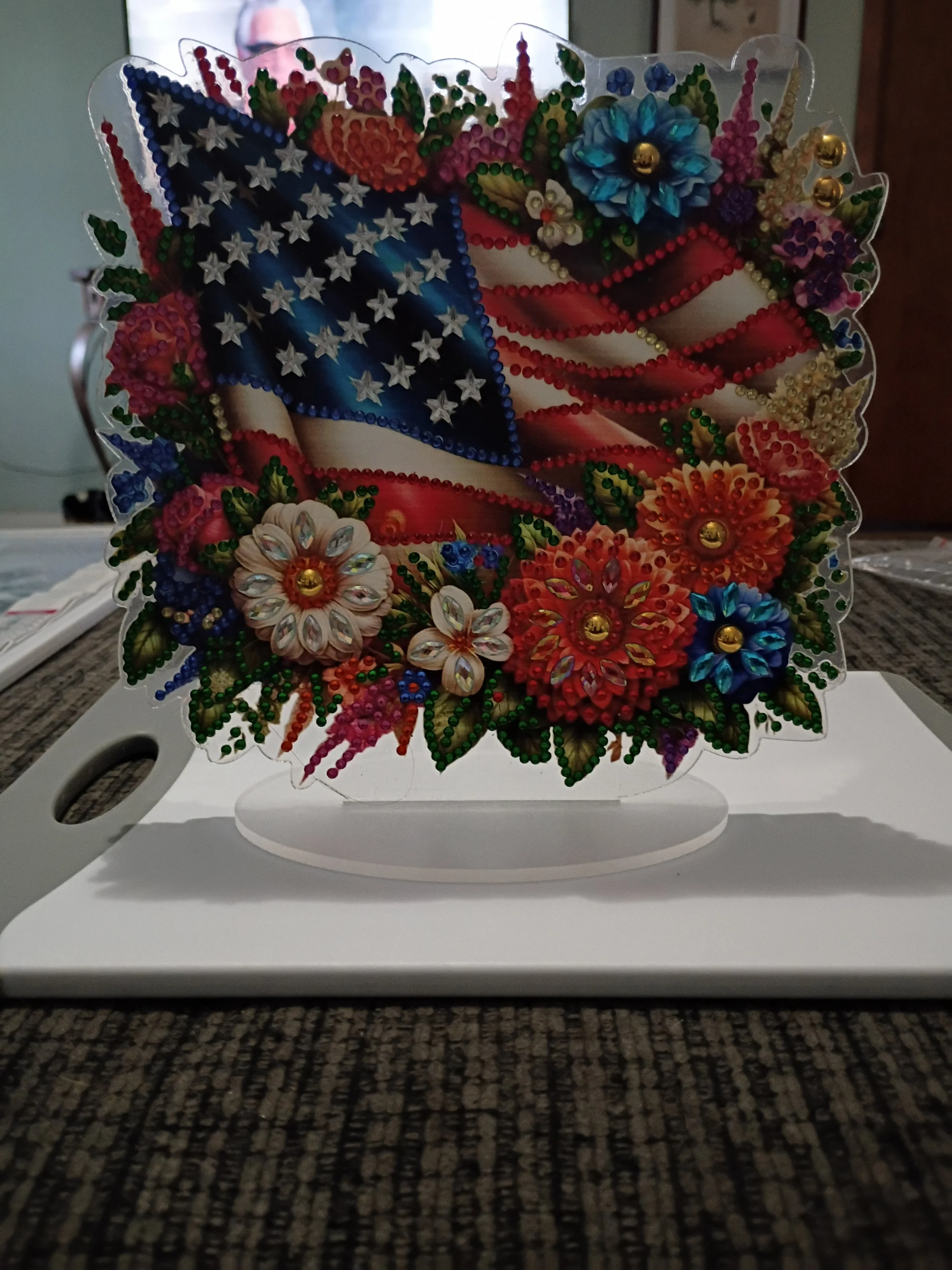 flag table topper
