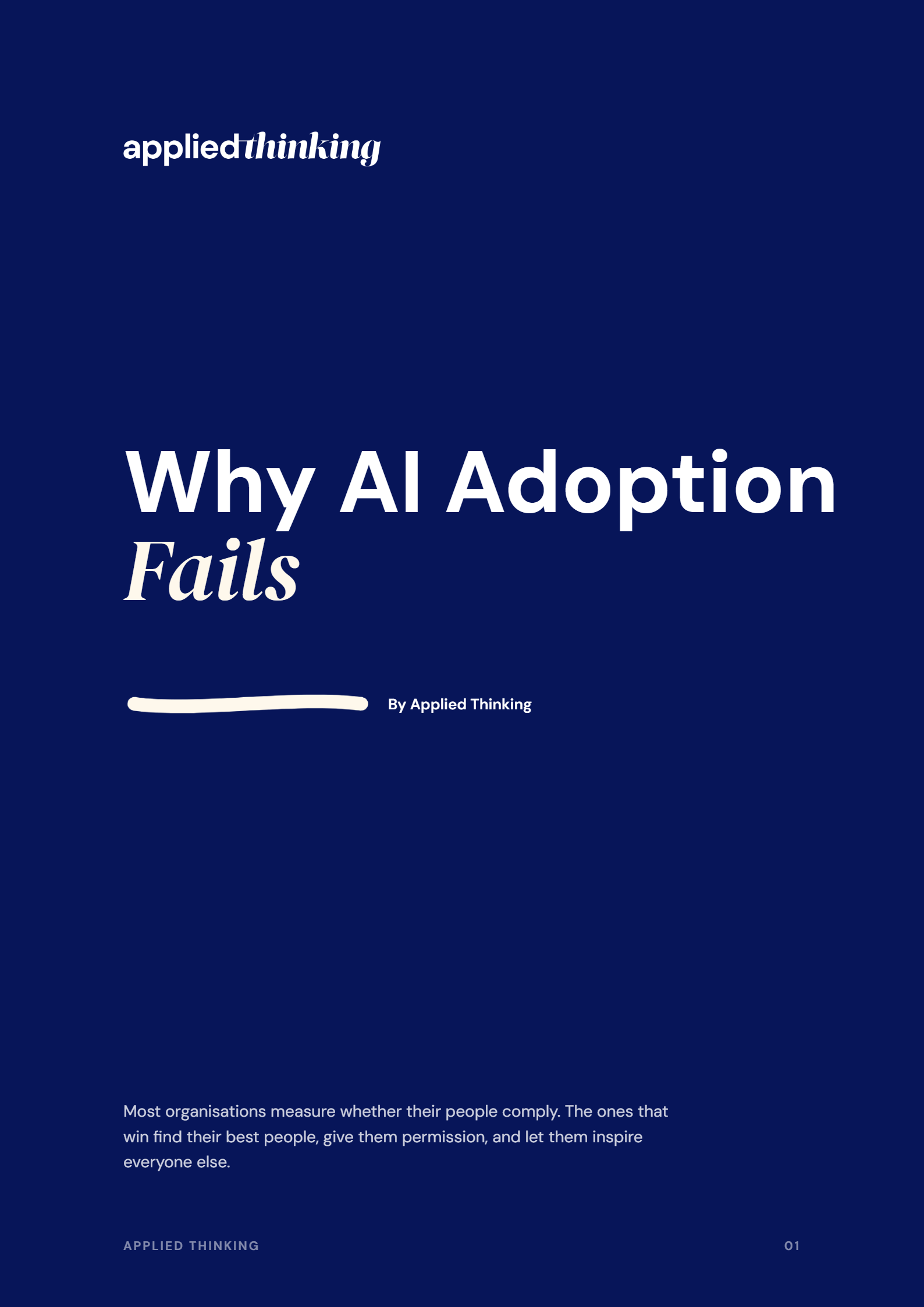 Why AI Adoption Fails