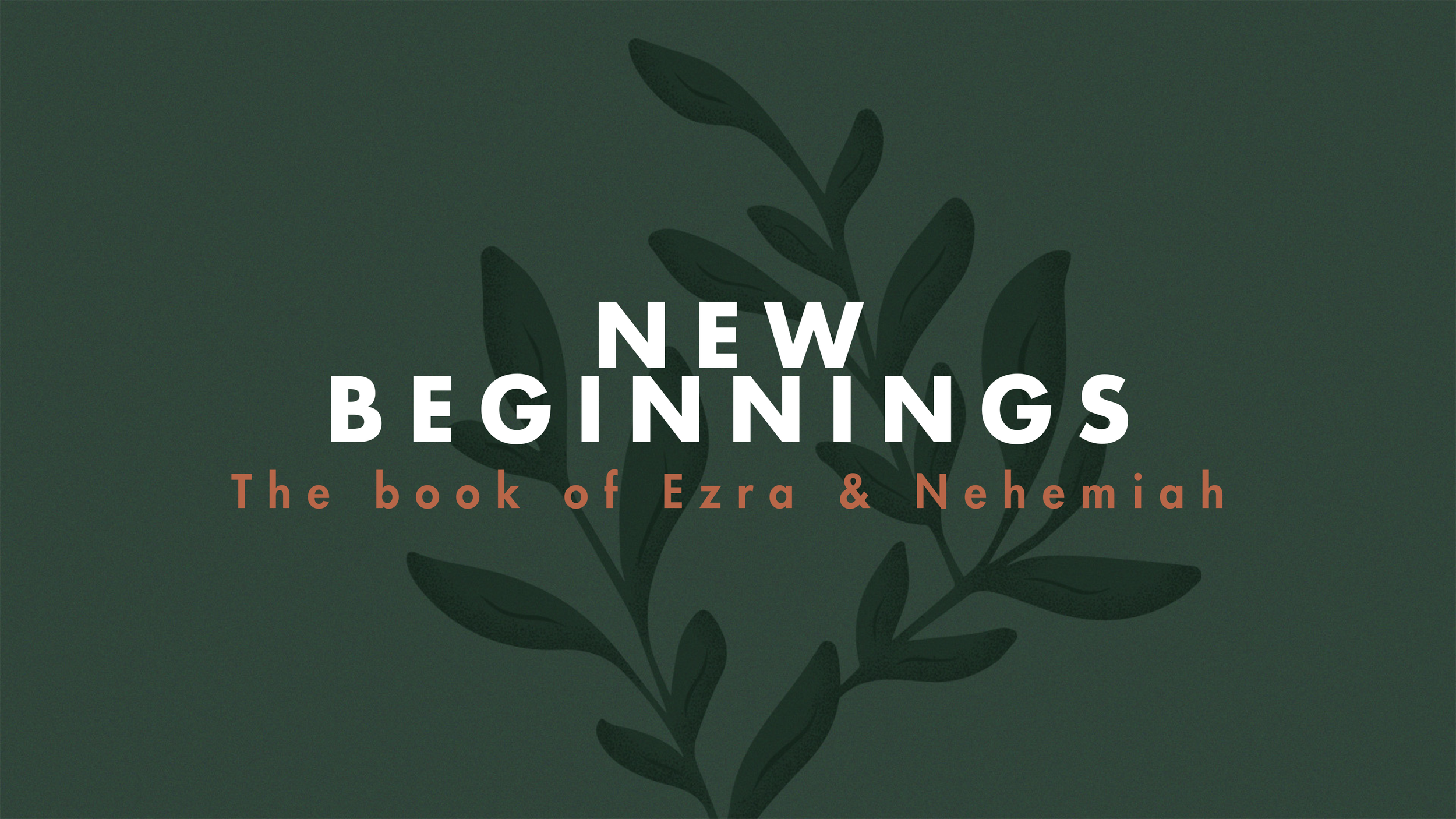 "A New Way On The Way" | New Beginnings | Nehemiah 8:1:1-10