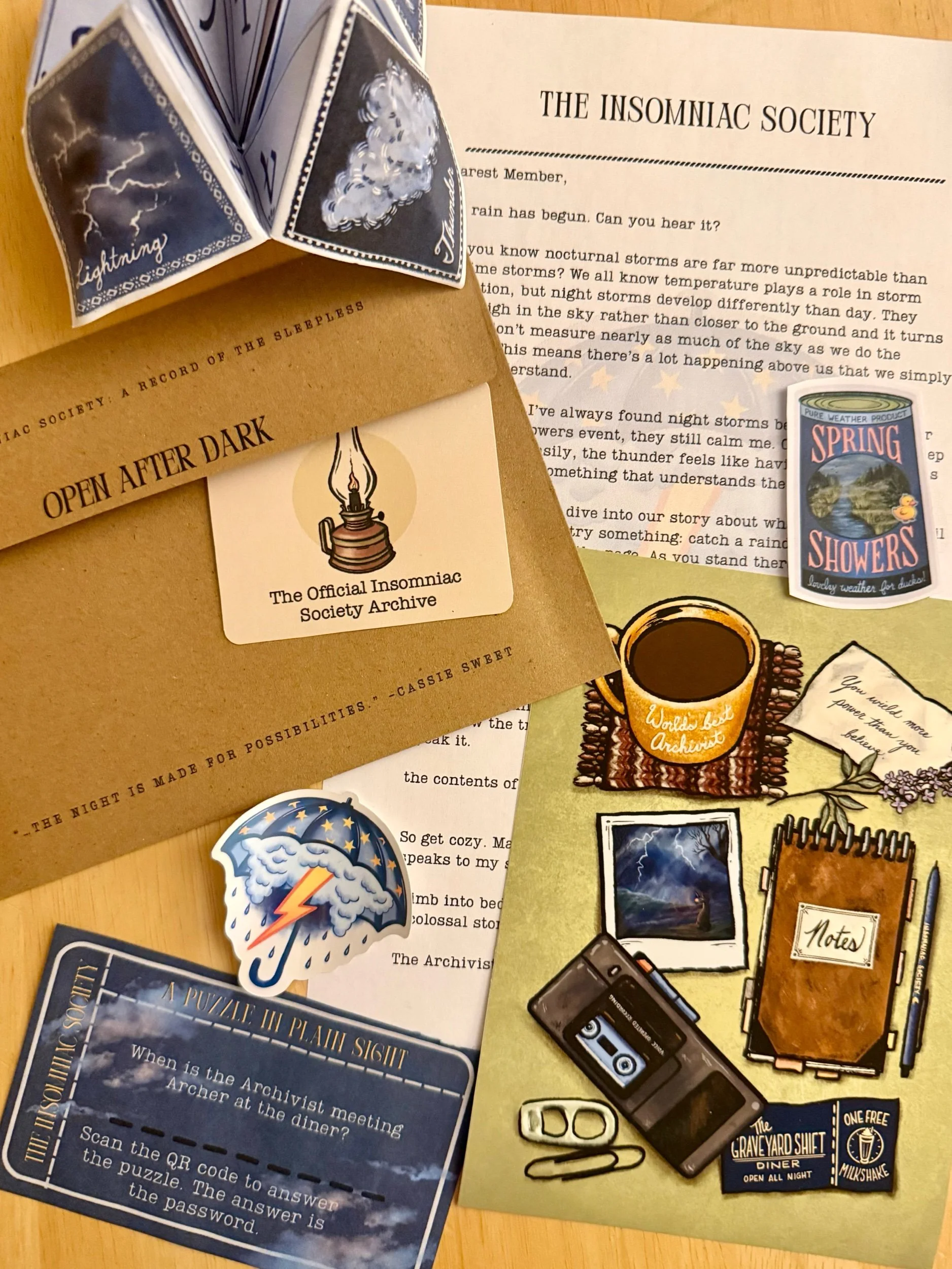 The Insomniac Society Mail Club Subscription