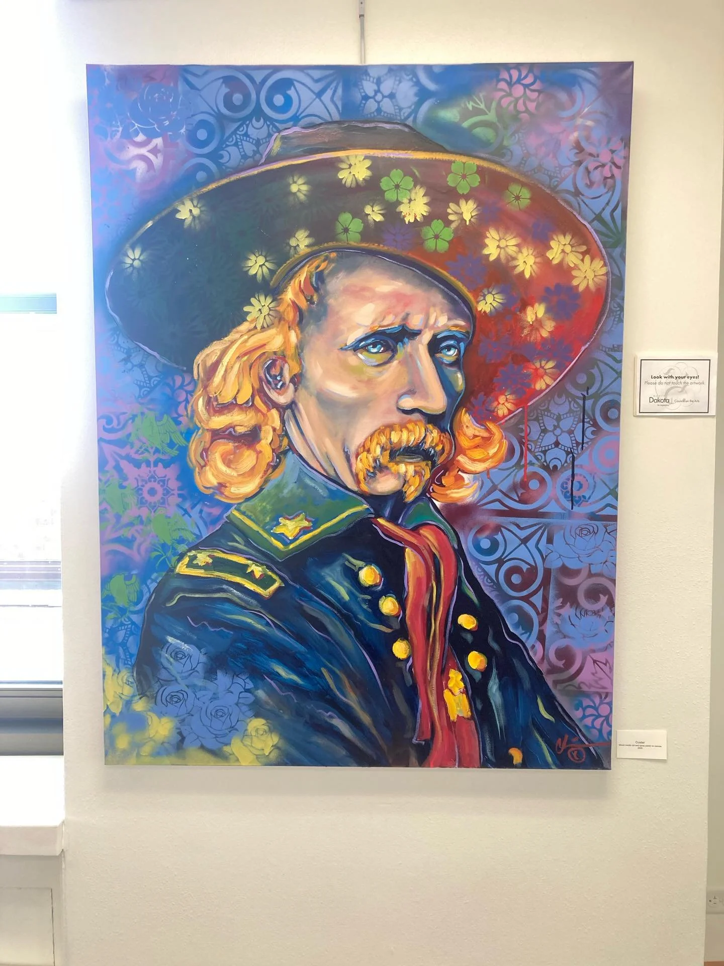 Recent art show at Bismarck capitol building shows title Dakota territory&hellip;