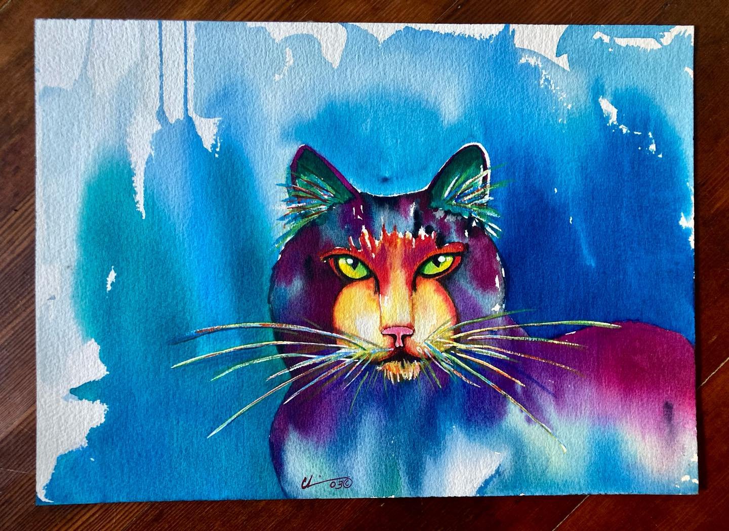 Found some old watercolors from the beginning of my career it has been many moons!!!!