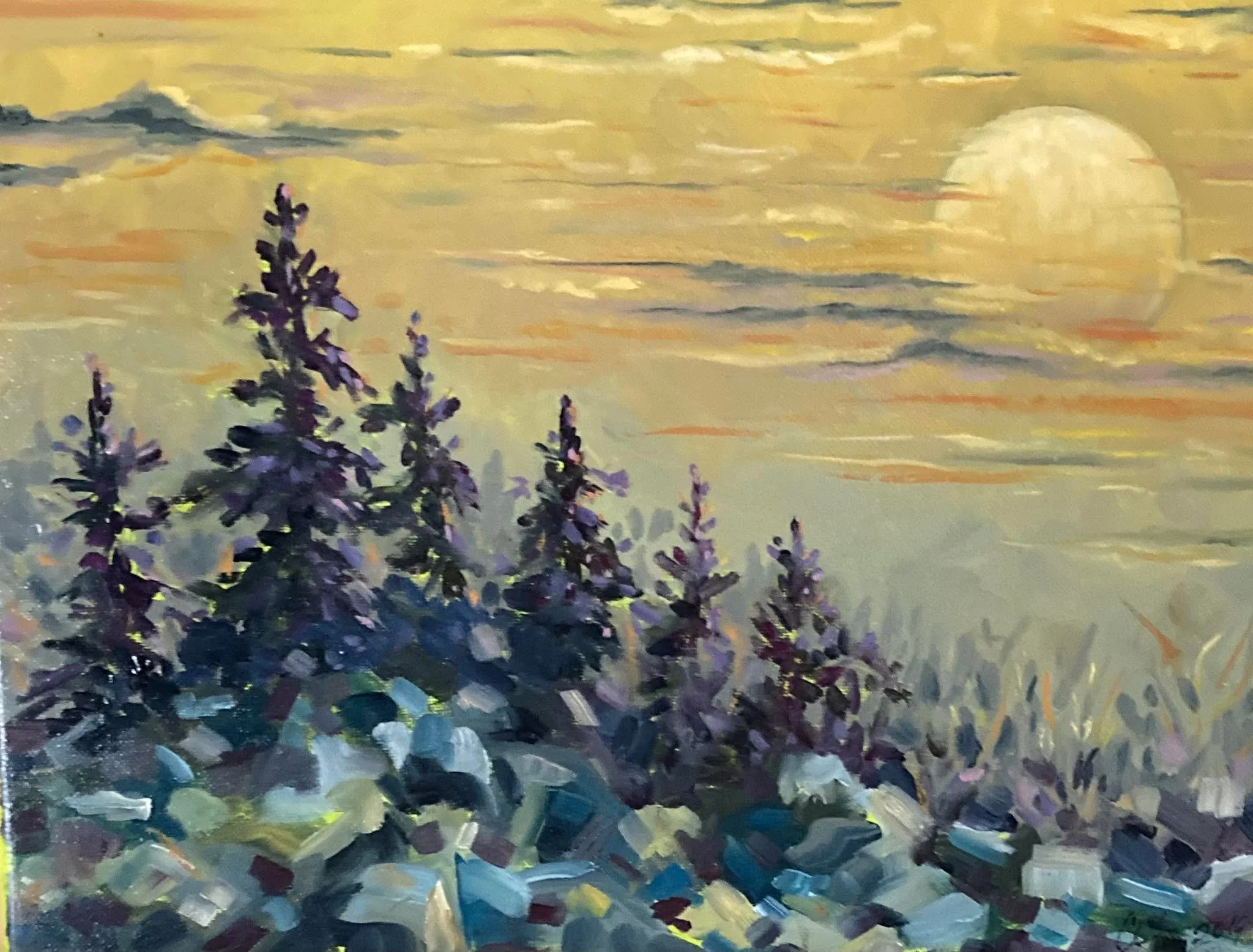 Oil painting, Chris, Wakefield