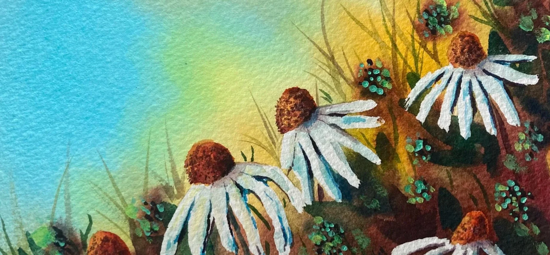 "Hillside Daisies"