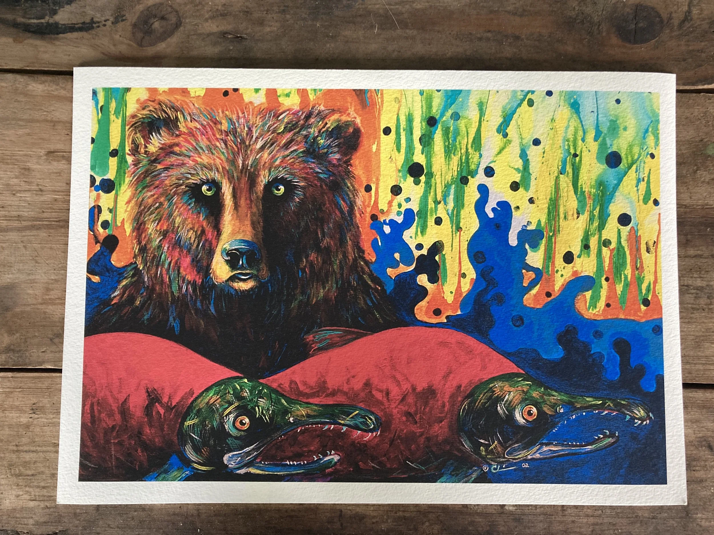 Slappin the Water limited edition print.jpg