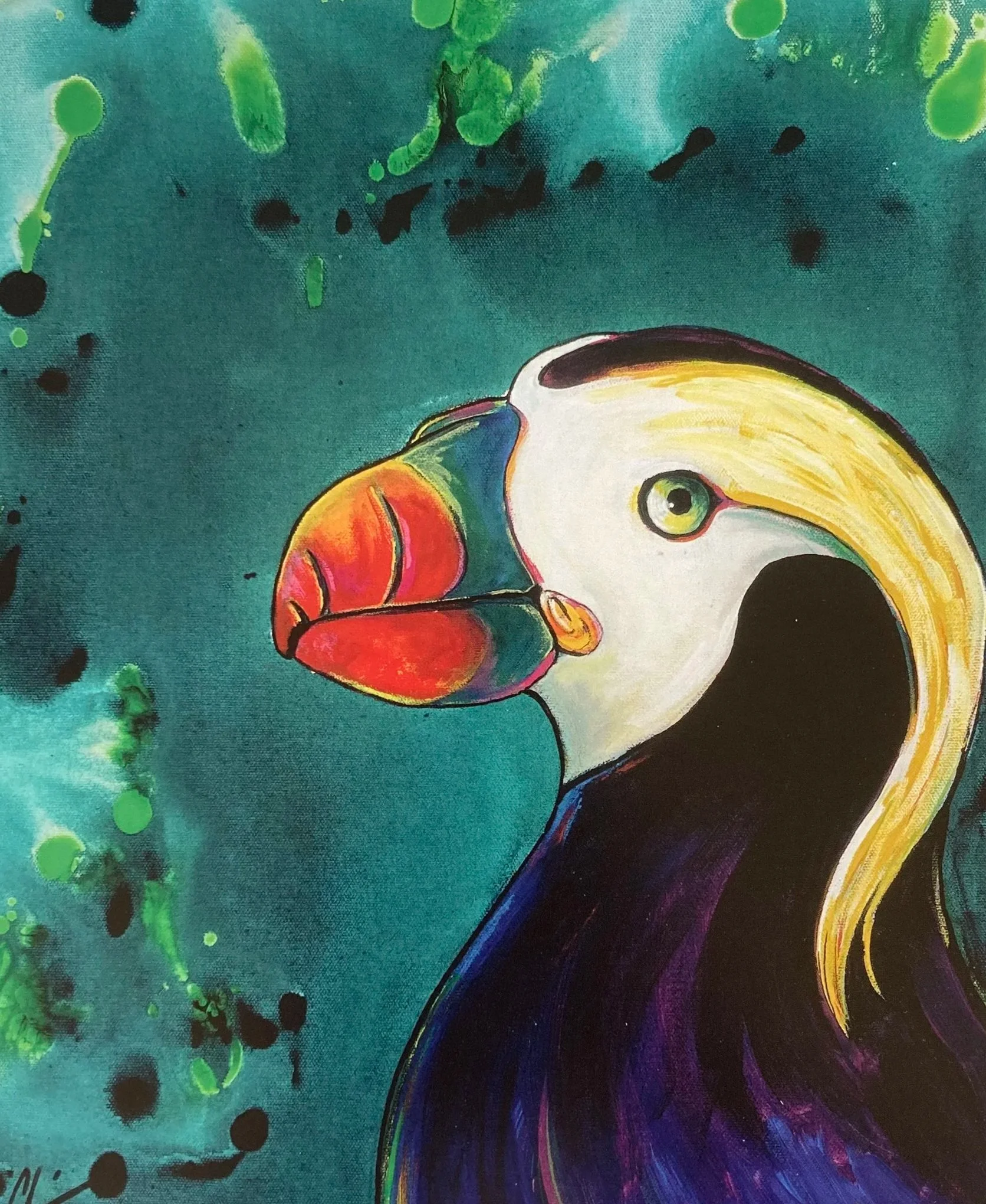 "Tufted Puffin"