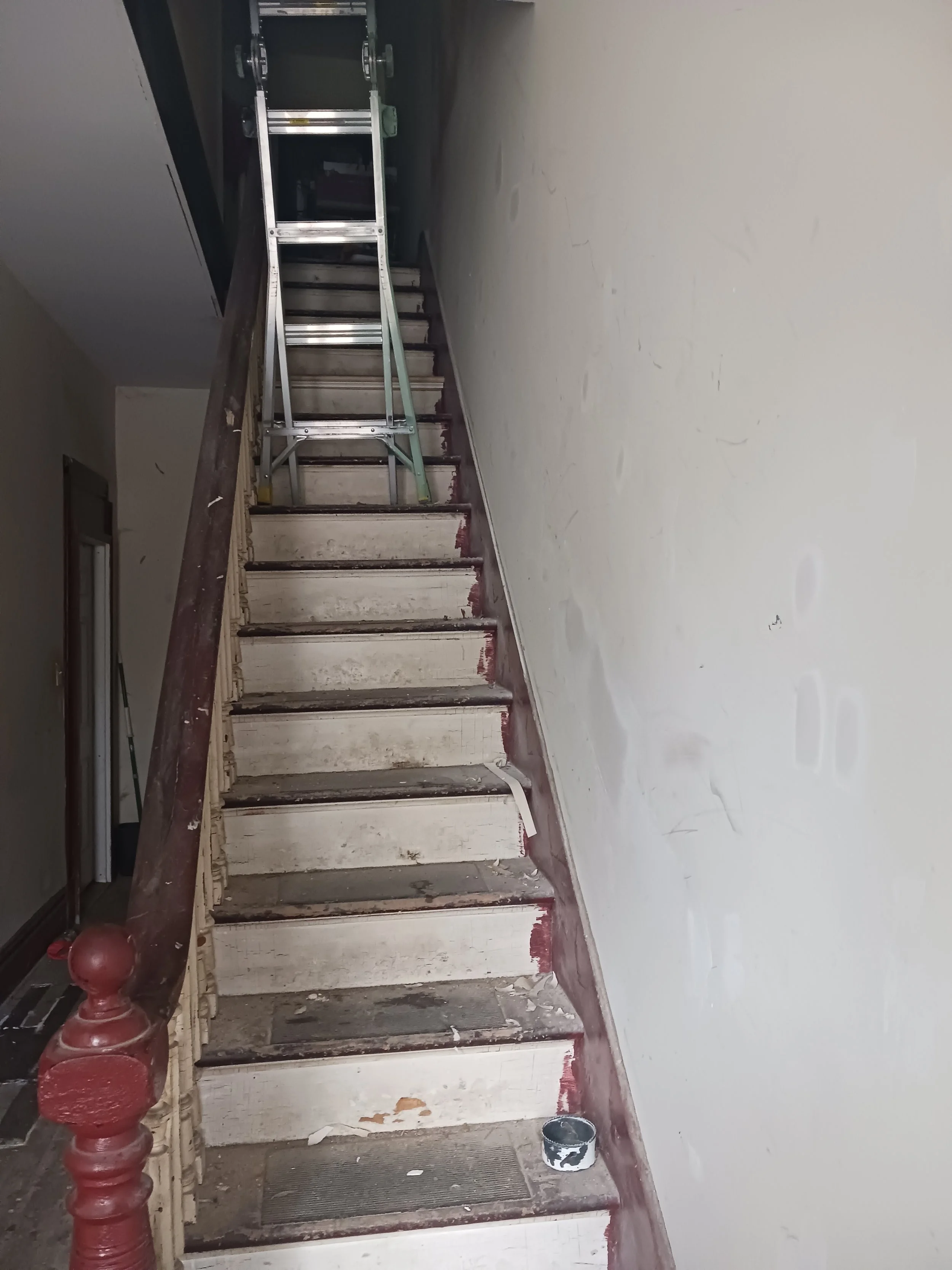 Rental property in Amsterdam NY area was in dire need of a face lift. It is amazing how cost affective and what painting can do visually to any area.