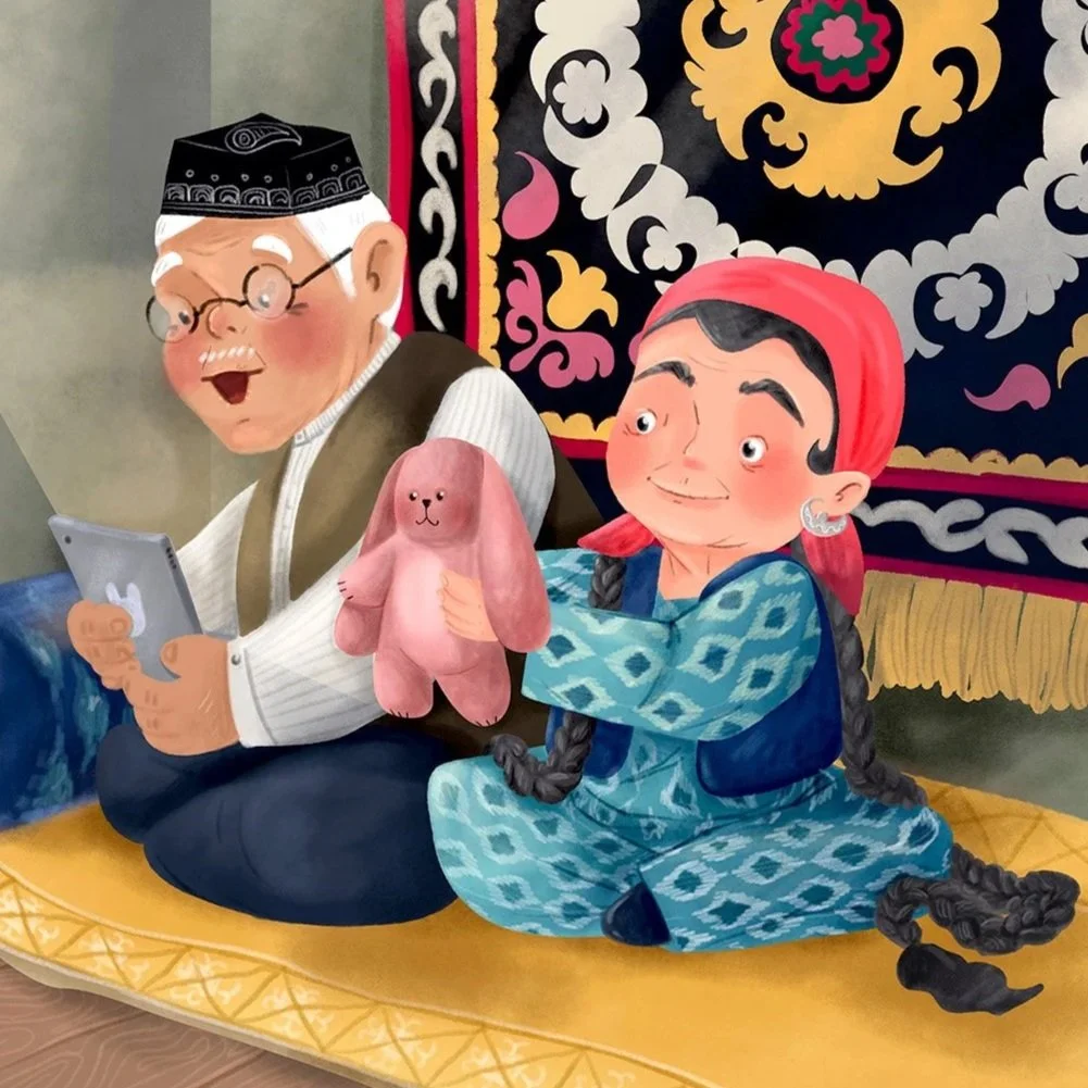 Baby Is Calling – Illustrated Spread