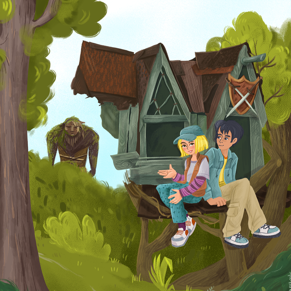 Bridge to Terabithia – Cover Illustration