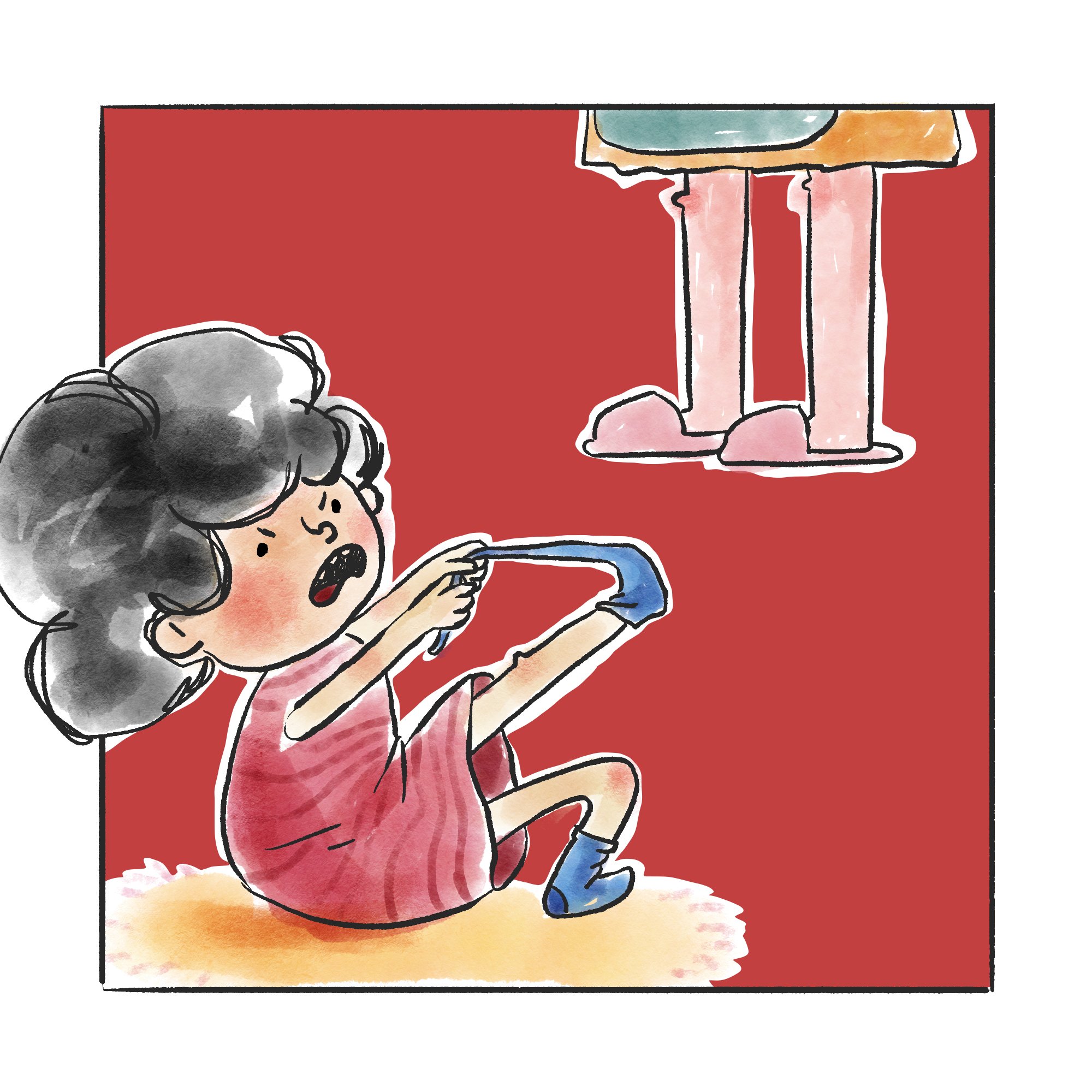 Help! I Am Stuck –  Sequential Illustration