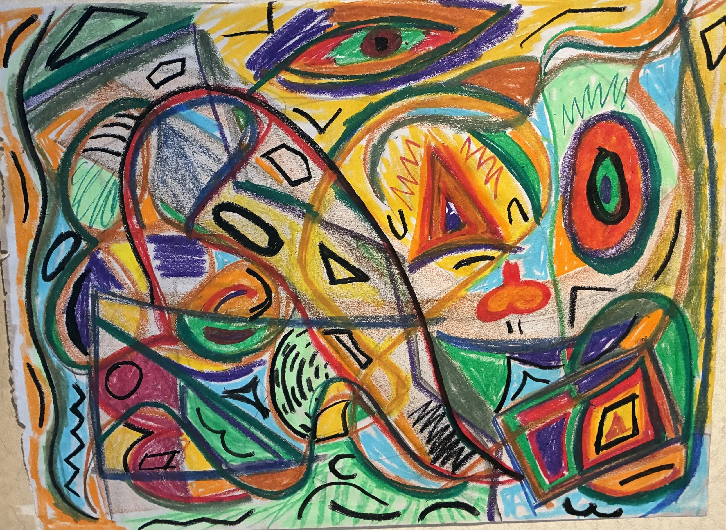 Original piece 18" x 24"