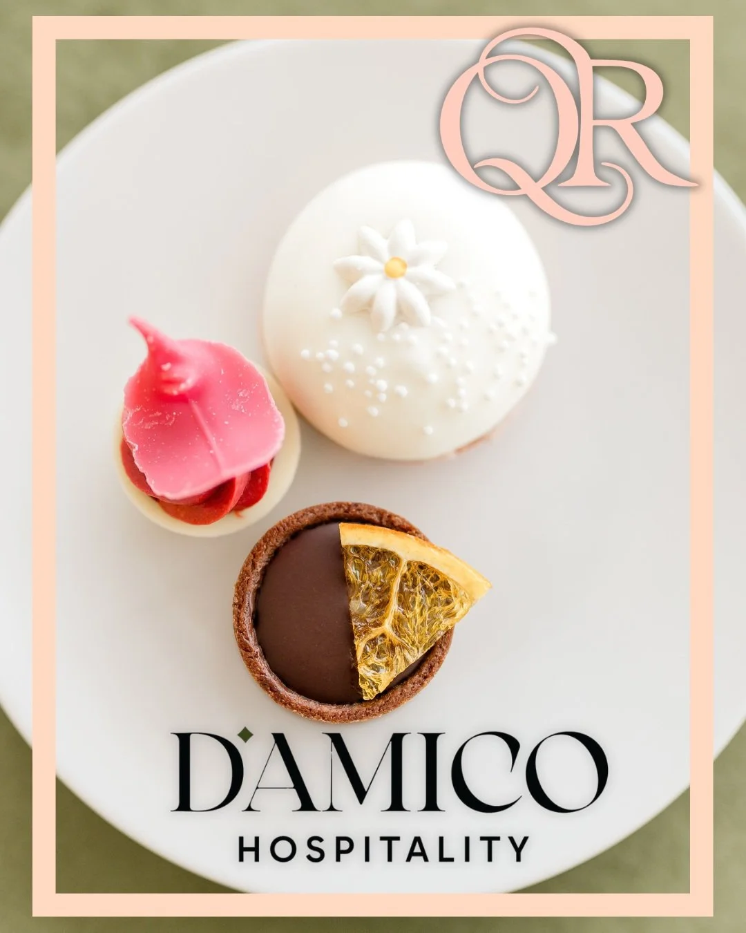 Elevated gatherings, exceptional cuisine. We&rsquo;re proud to introduce Damico Hospitality as one of our preferred food vendors at The Quinlan Room!