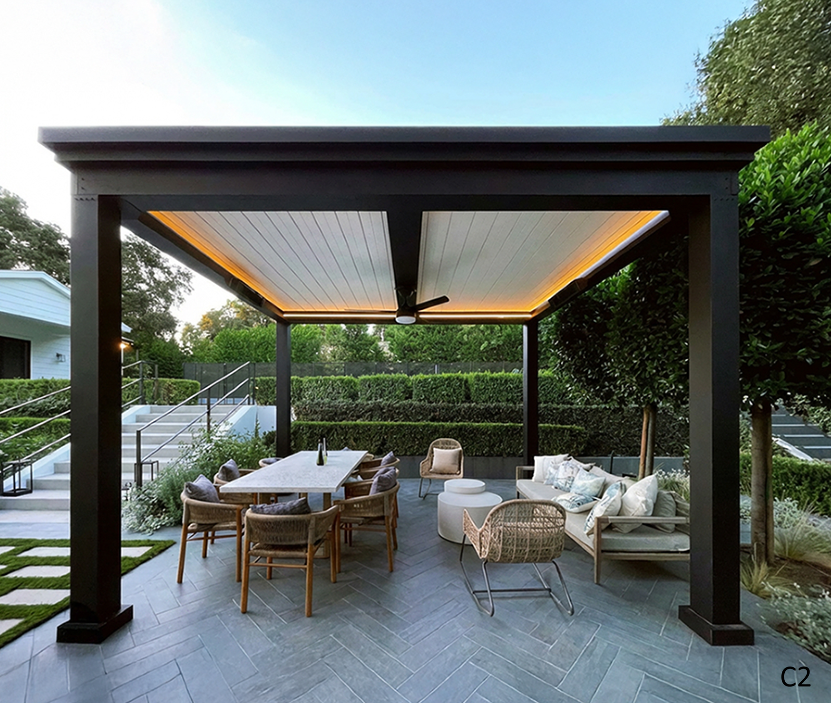 Fixed Wood/PVC Ceiling