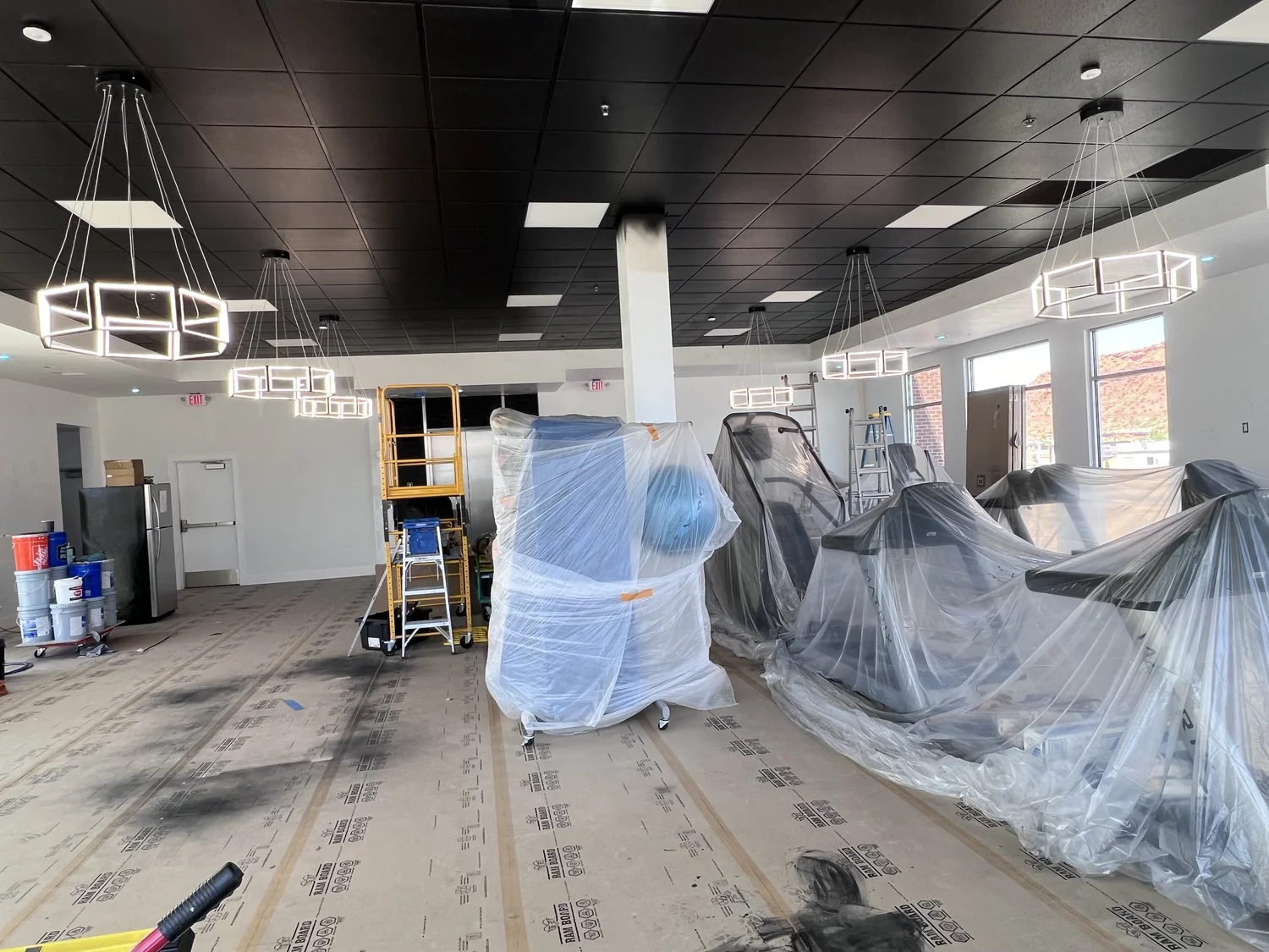 Commercial interior renovation project documented by Artisan Group in Southern Utah