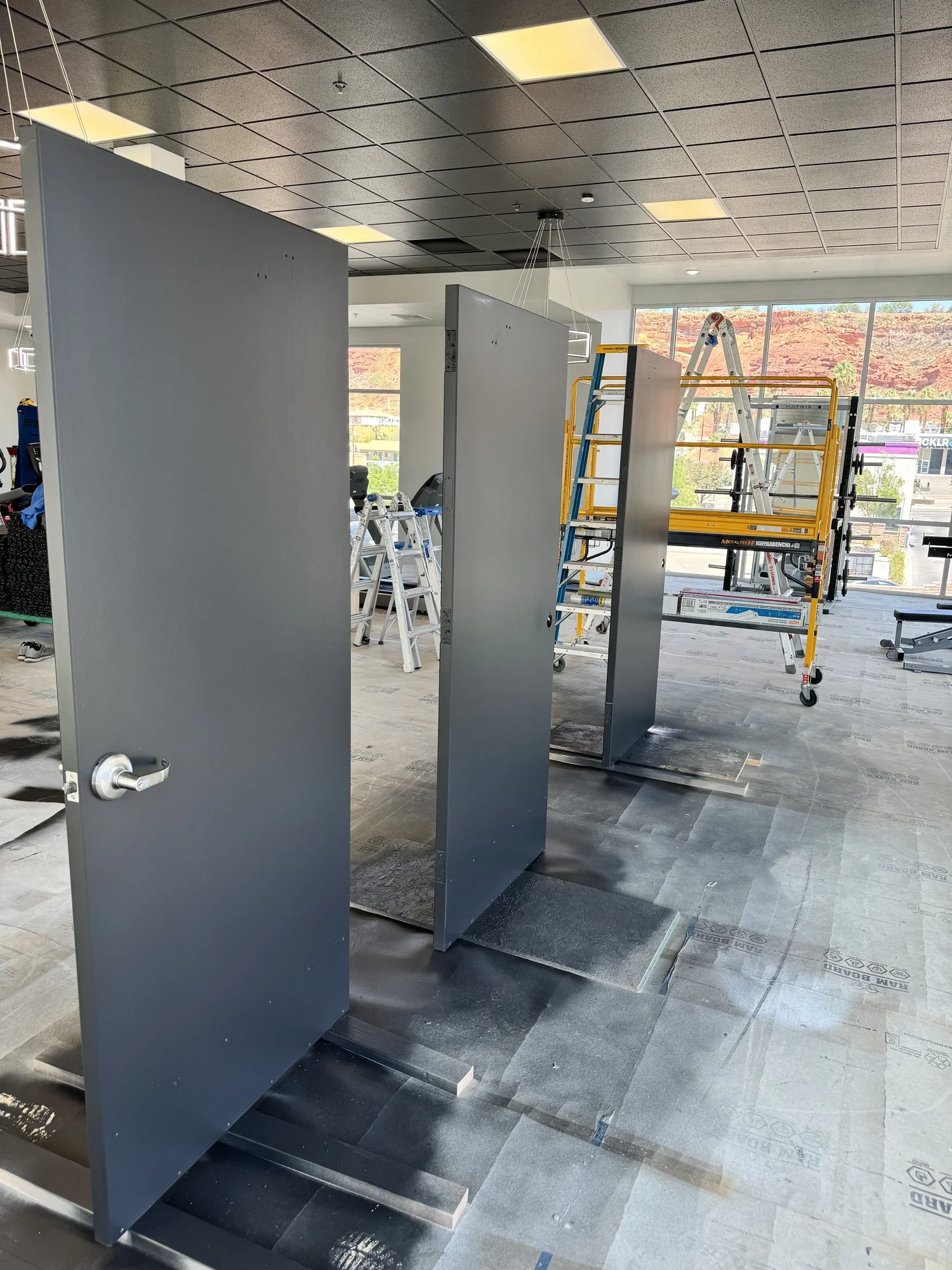 Interior construction and space reconfiguration on an Artisan Group commercial project