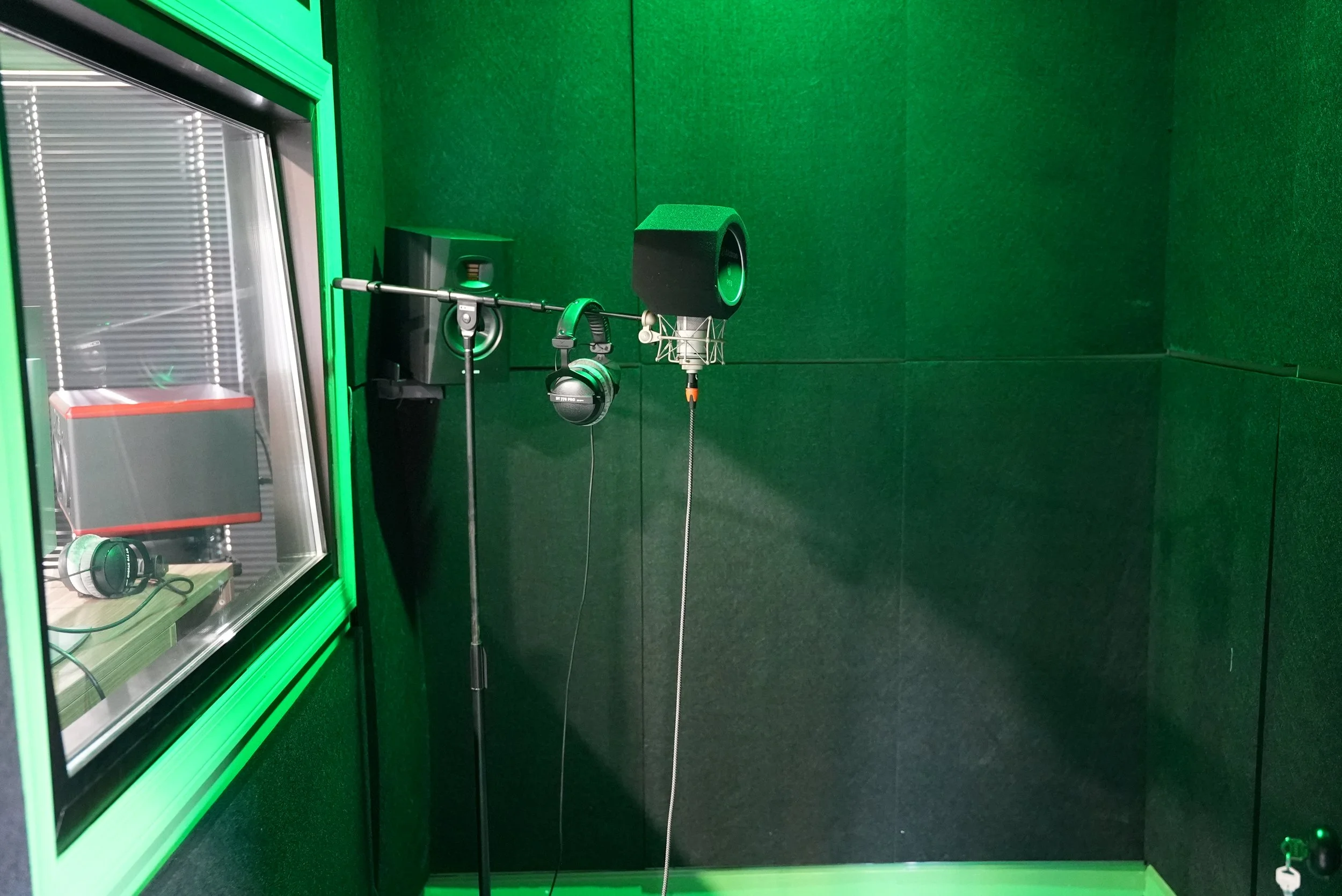 Studio A Recording Booth 