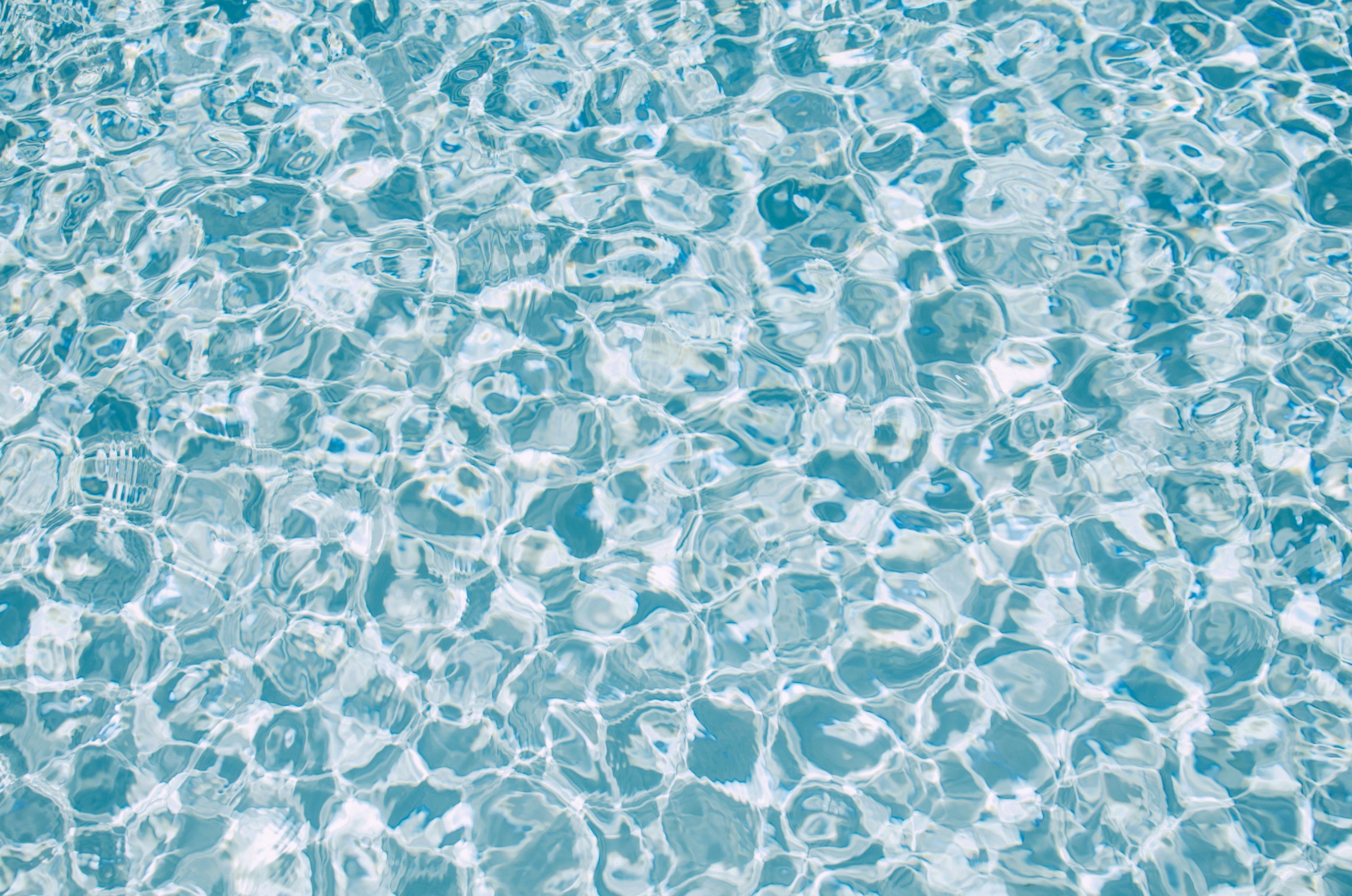 Overhead view of a swimming pool.