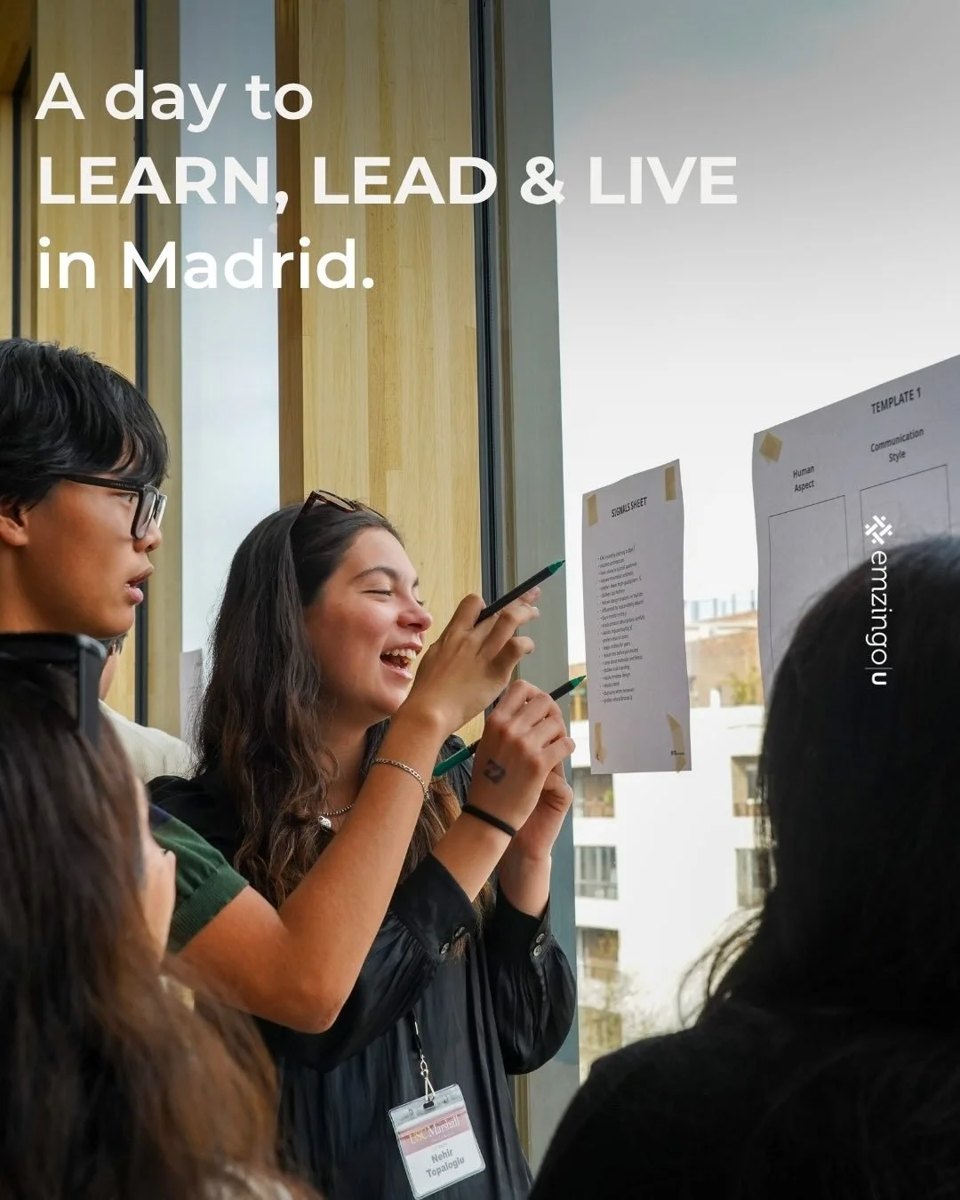 Emzingo U | Madrid 🇪🇸

Learning with impact in the heart of Madrid.
Solving actual challenges alongside global partners.
A transformative program beyond the classroom. Explore our website to learn more about our undergraduate programs in Madrid - w