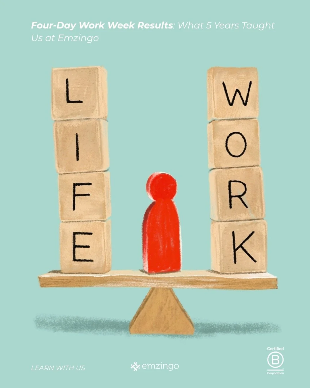 Can a company reduce working hours without compromising productivity?

Five years ago, we introduced a four-day work week at Emzingo as an experiment. Today, it&rsquo;s a defining part of how we work.

In our latest blog post, we reflect on what we&r