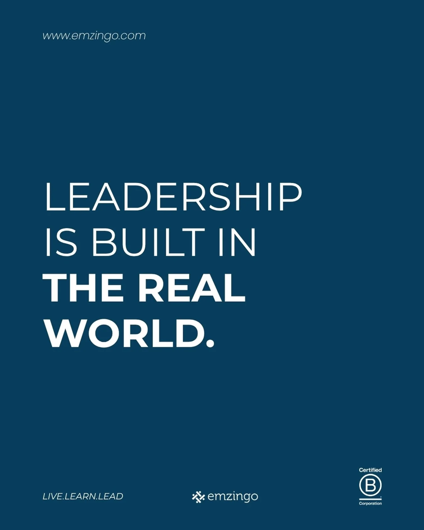 Leadership is built in the moments where there isn&rsquo;t a perfect answer.

It happens when you have to work with different perspectives, make decisions with real consequences, adapt when things don&rsquo;t go to plan, and learn from the people aro