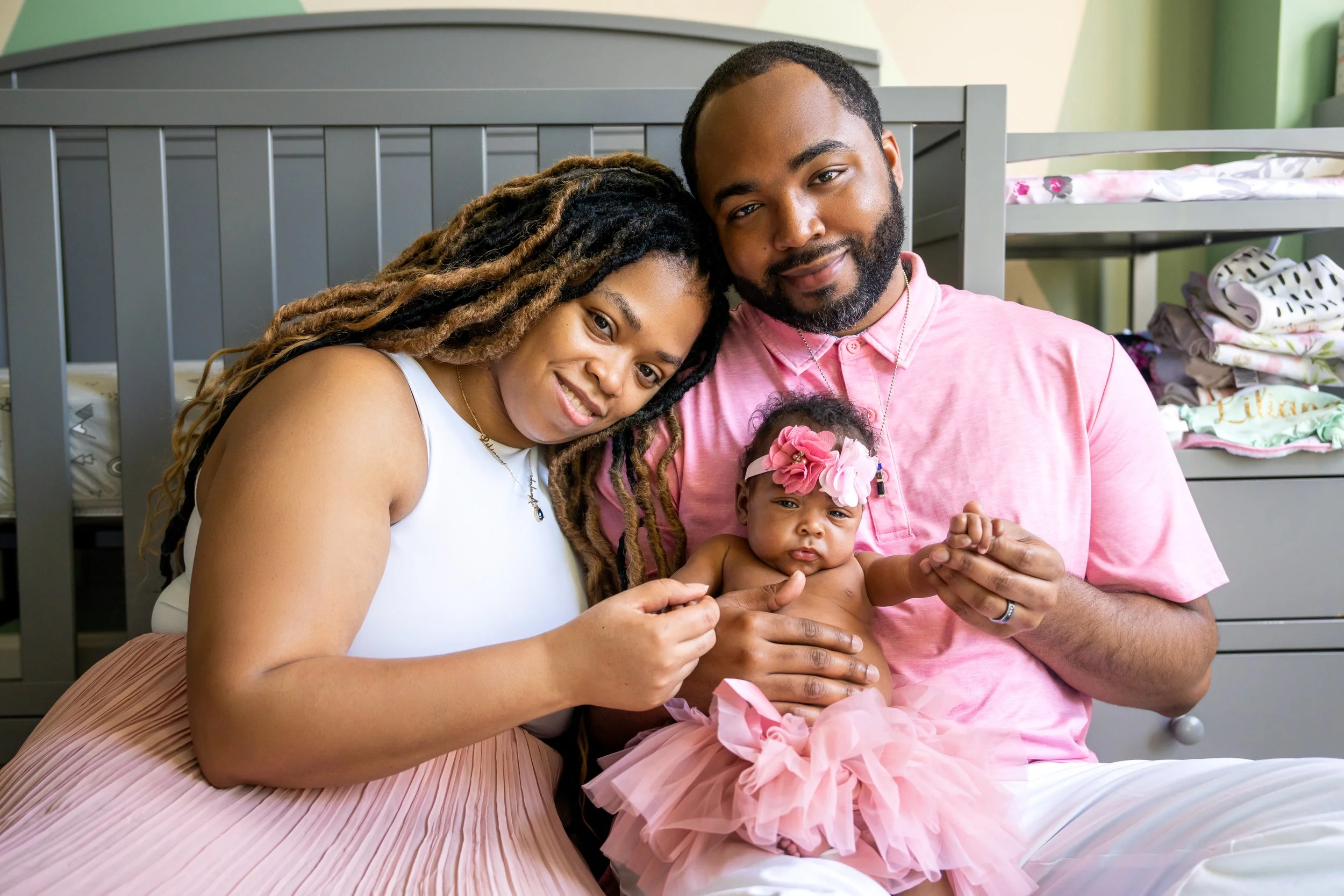 Mother and baby photography portrait in Philadelphia by Ran With A Cam