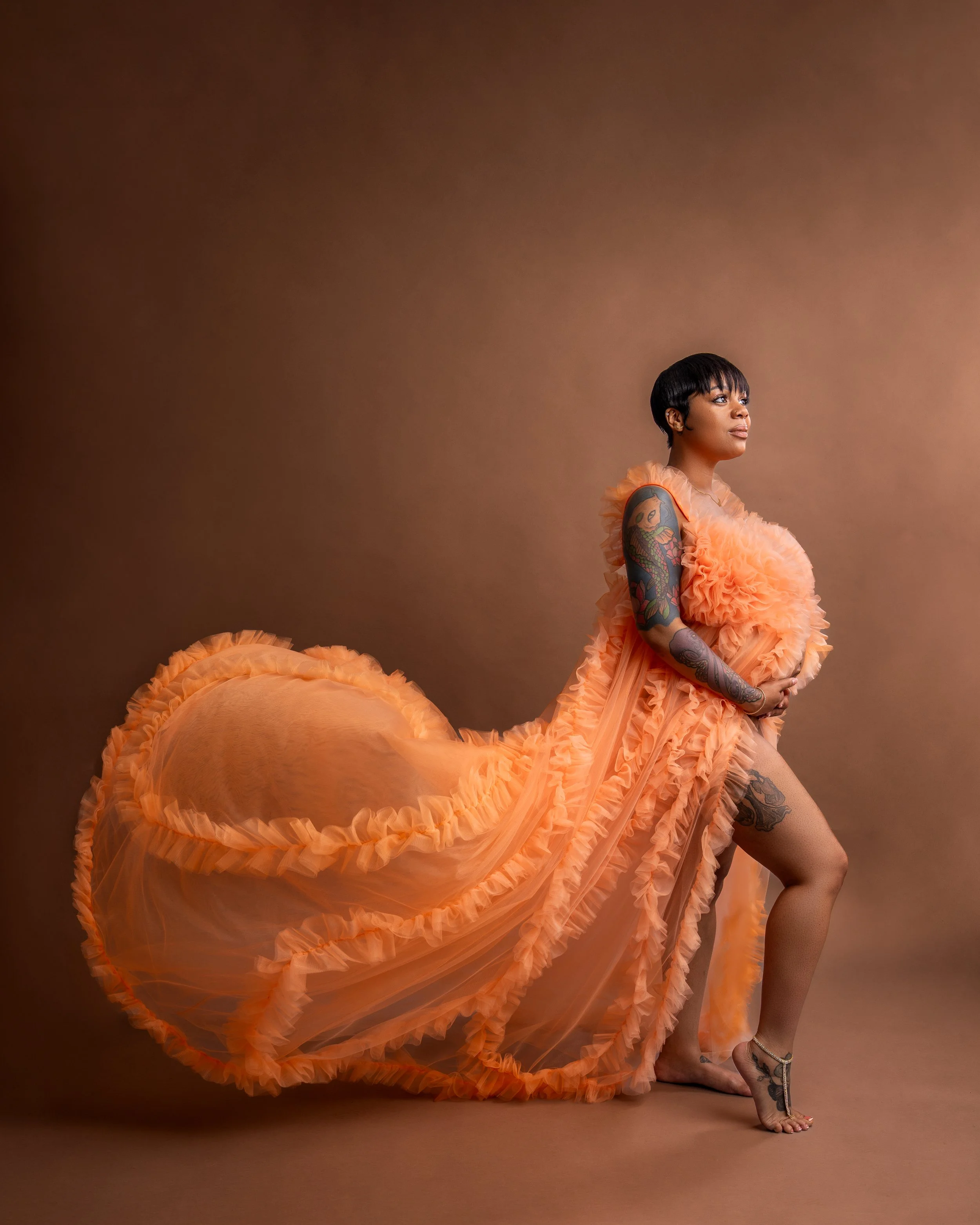 High end maternity photography in Philadelphia by Ran With A Cam