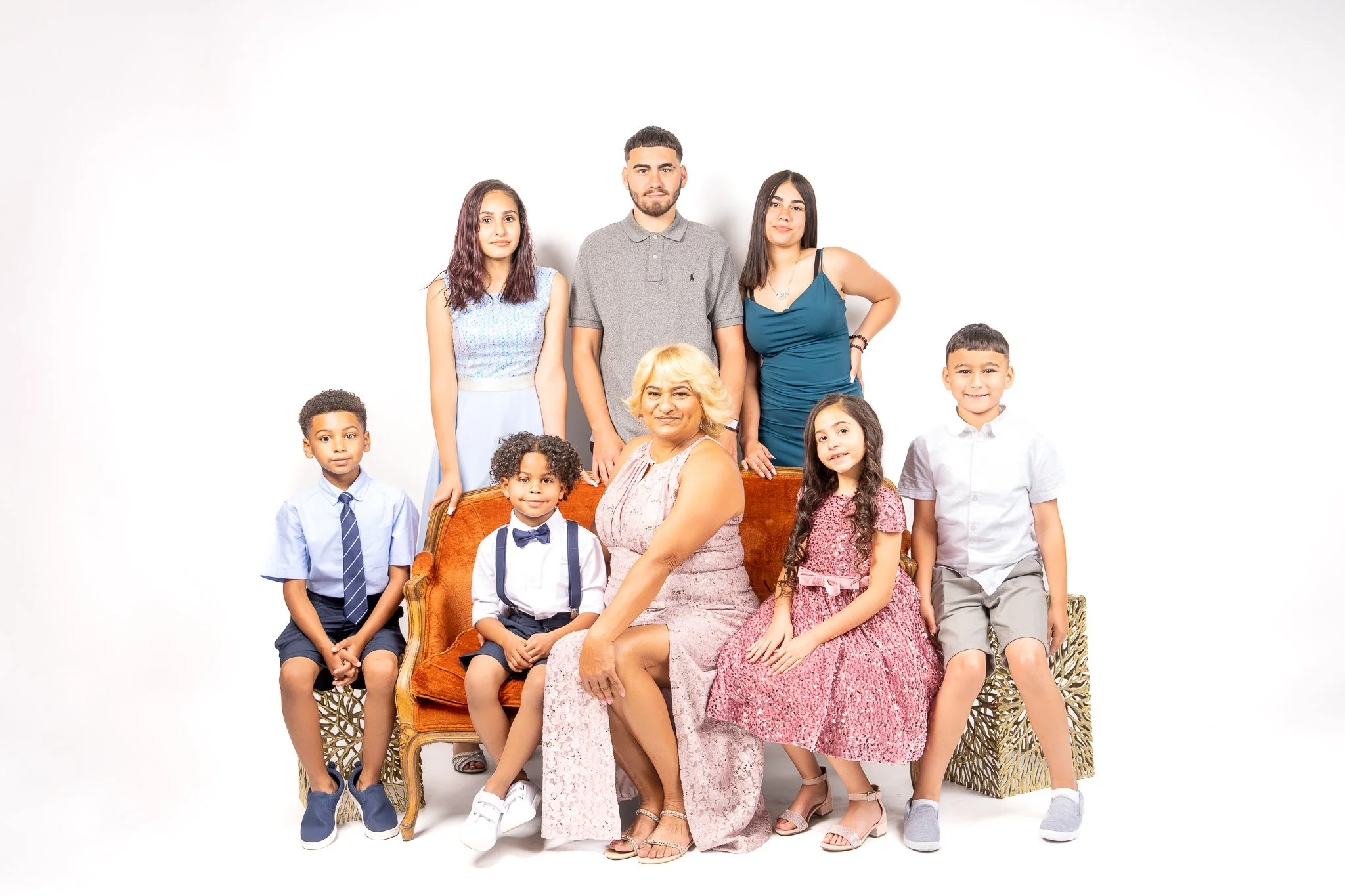 Studio family portrait photography in Philadelphia by Ran With A Cam